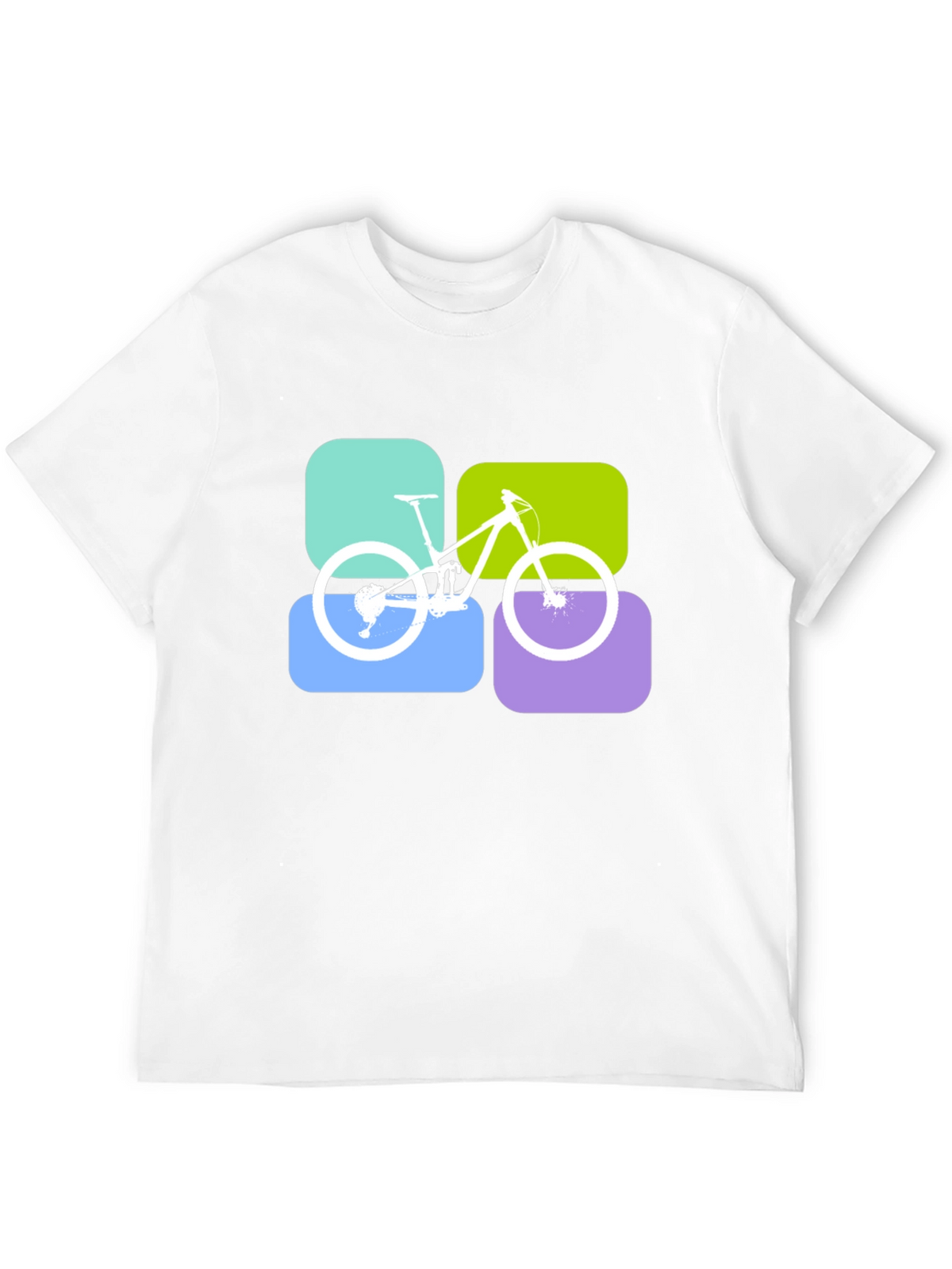 Mountain Bike T-Shirt - Modern Graphic Tee