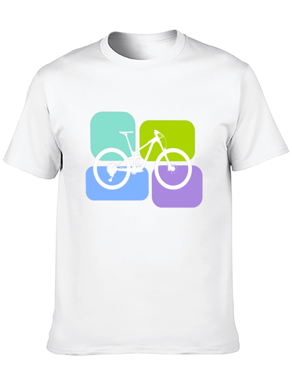 Mountain Bike T-Shirt - Modern Graphic Tee