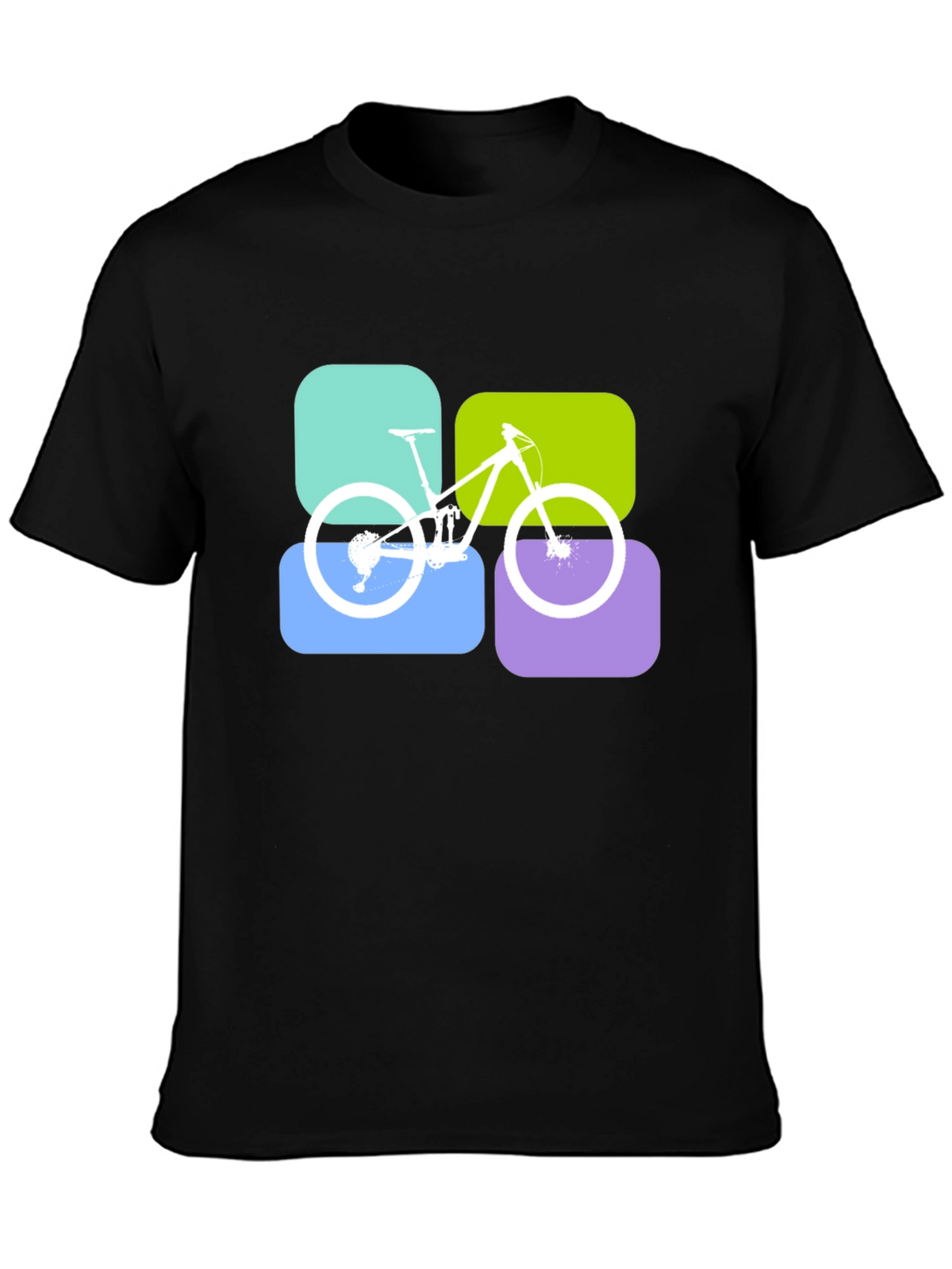 Mountain Bike T-Shirt - Modern Graphic Tee