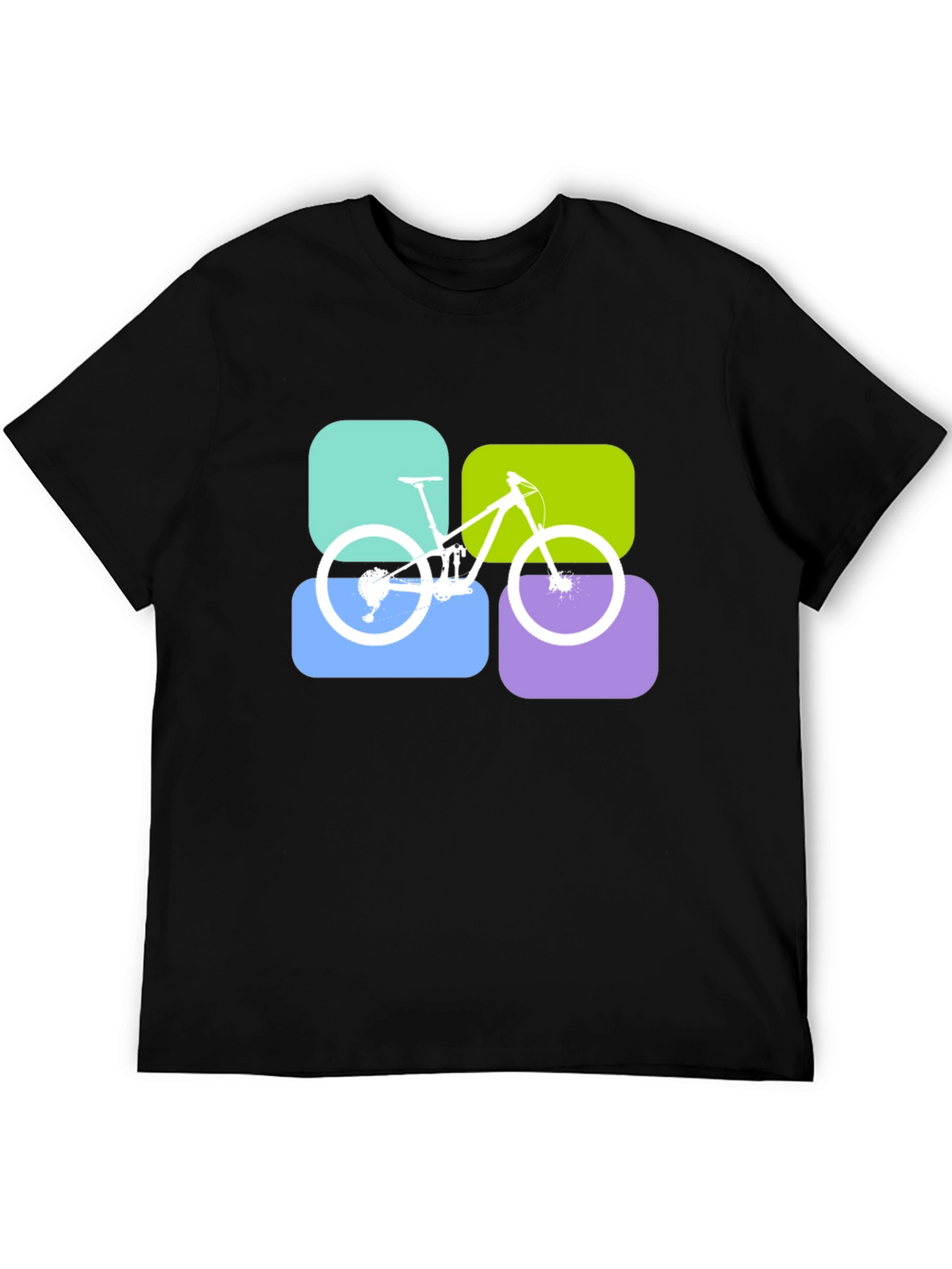Mountain Bike T-Shirt - Modern Graphic Tee