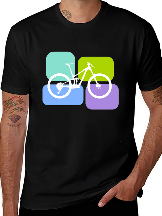 Mountain Bike T-Shirt - Modern Graphic Tee