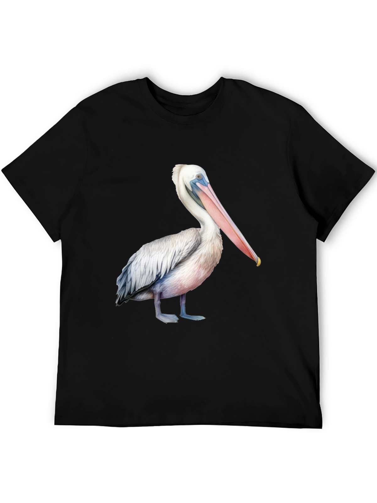 Pelican Graphic Print T-Shirt - Unisex Black Tee
