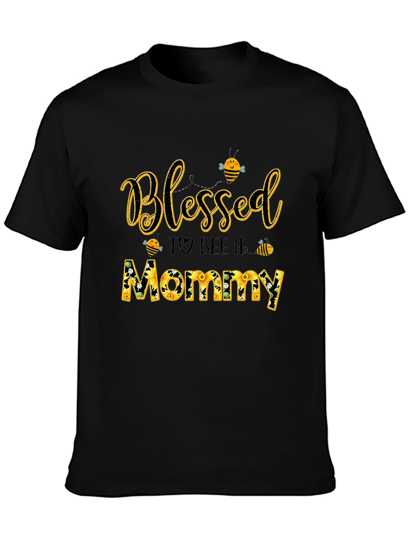 Blessed To Bee A Mommy Graphic Tee