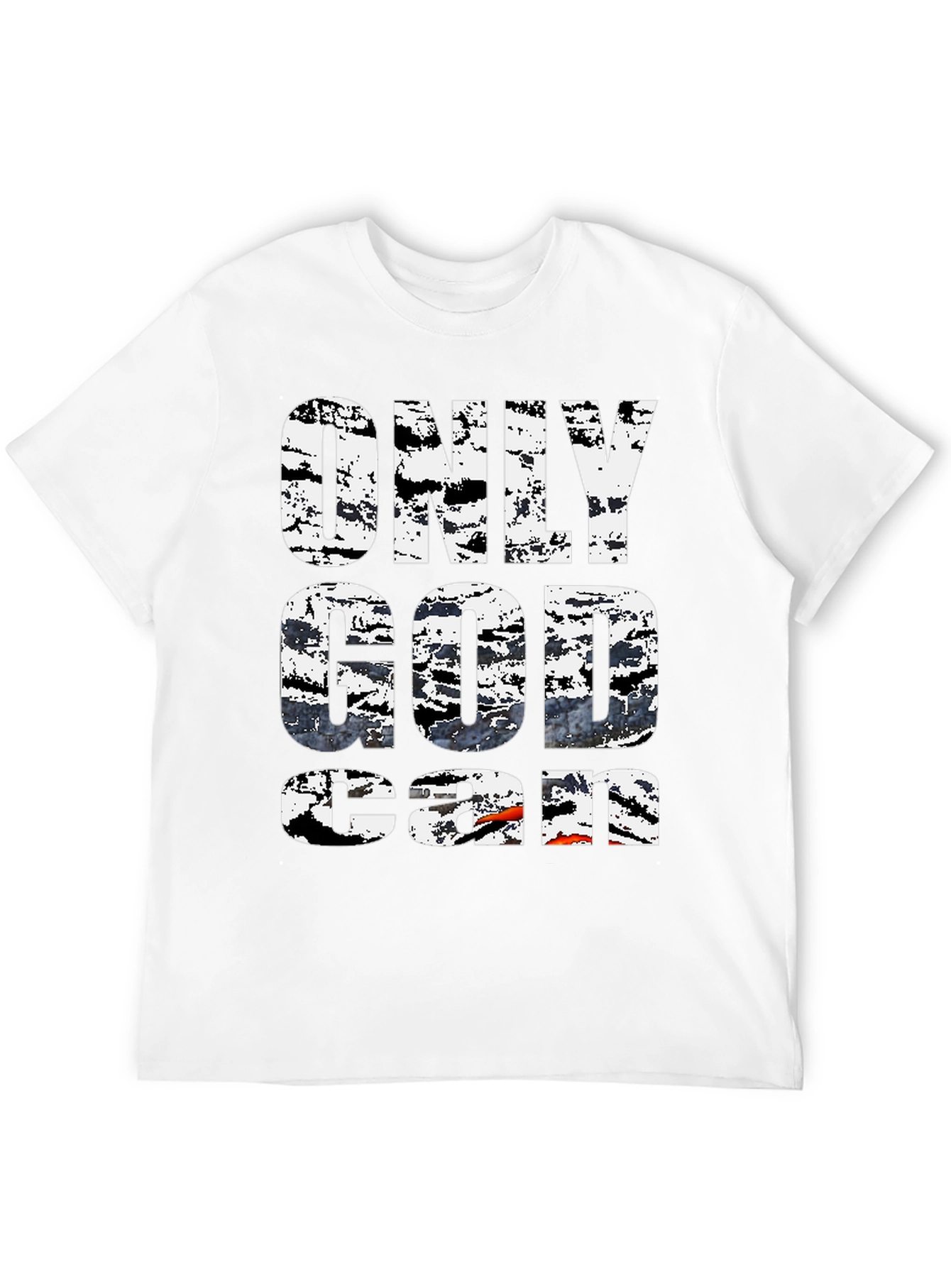 Only God Can T-Shirt Black Graphic Tee