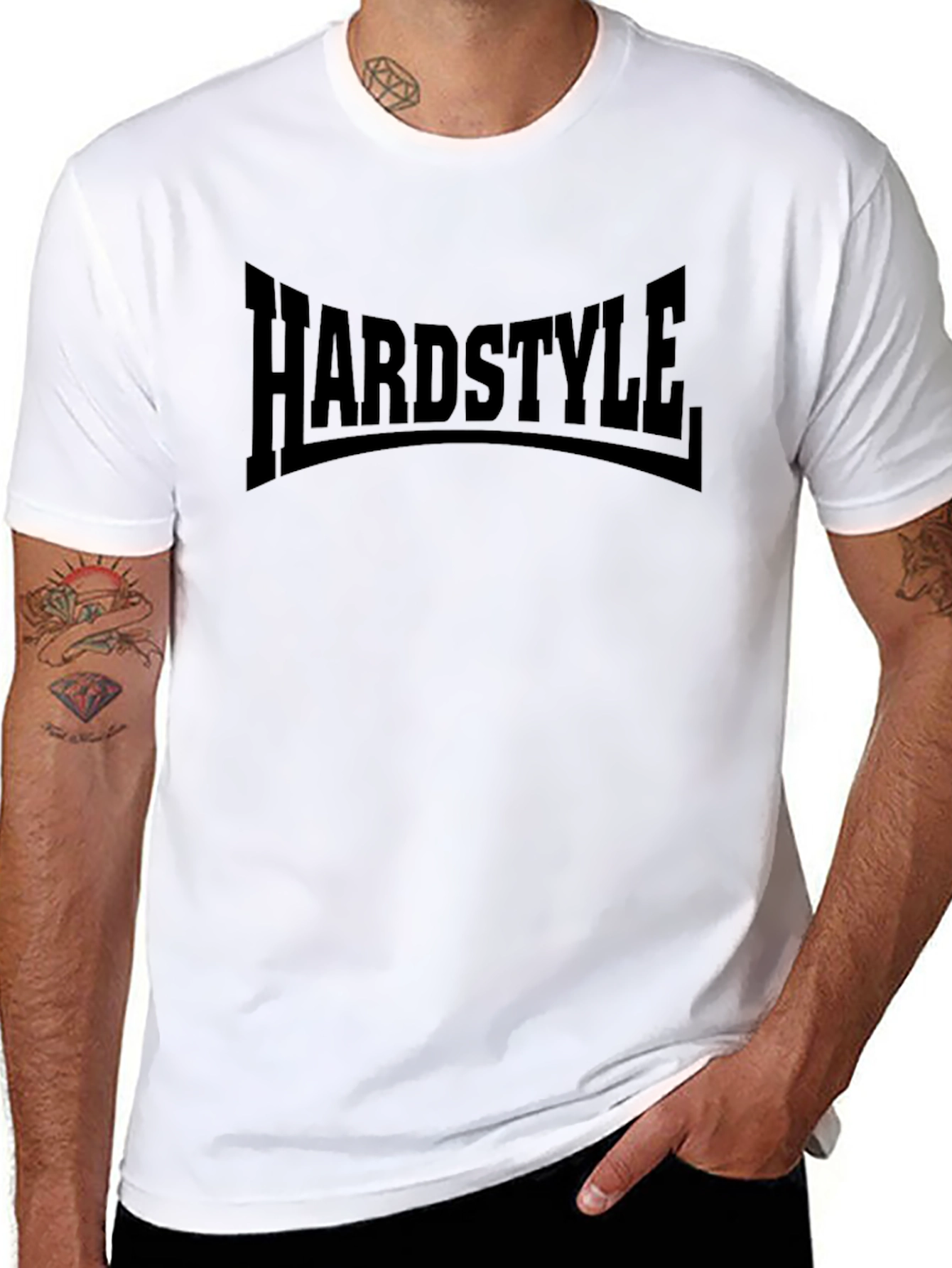 Hardstyle Graphic Black T-Shirt