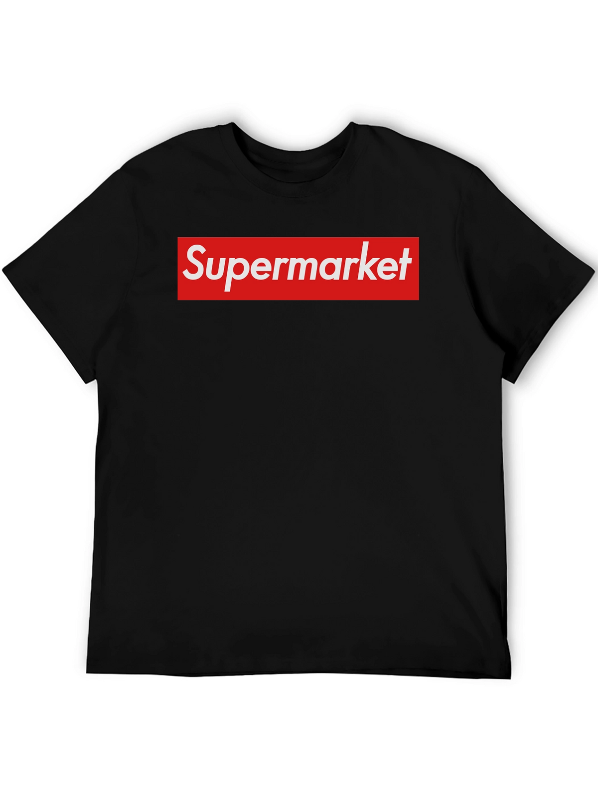 Supermarket Funny Parody Graphic T-Shirt