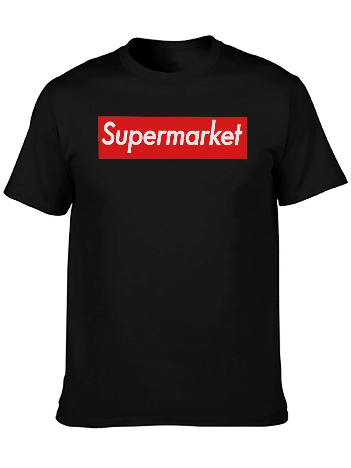 Supermarket Funny Parody Graphic T-Shirt