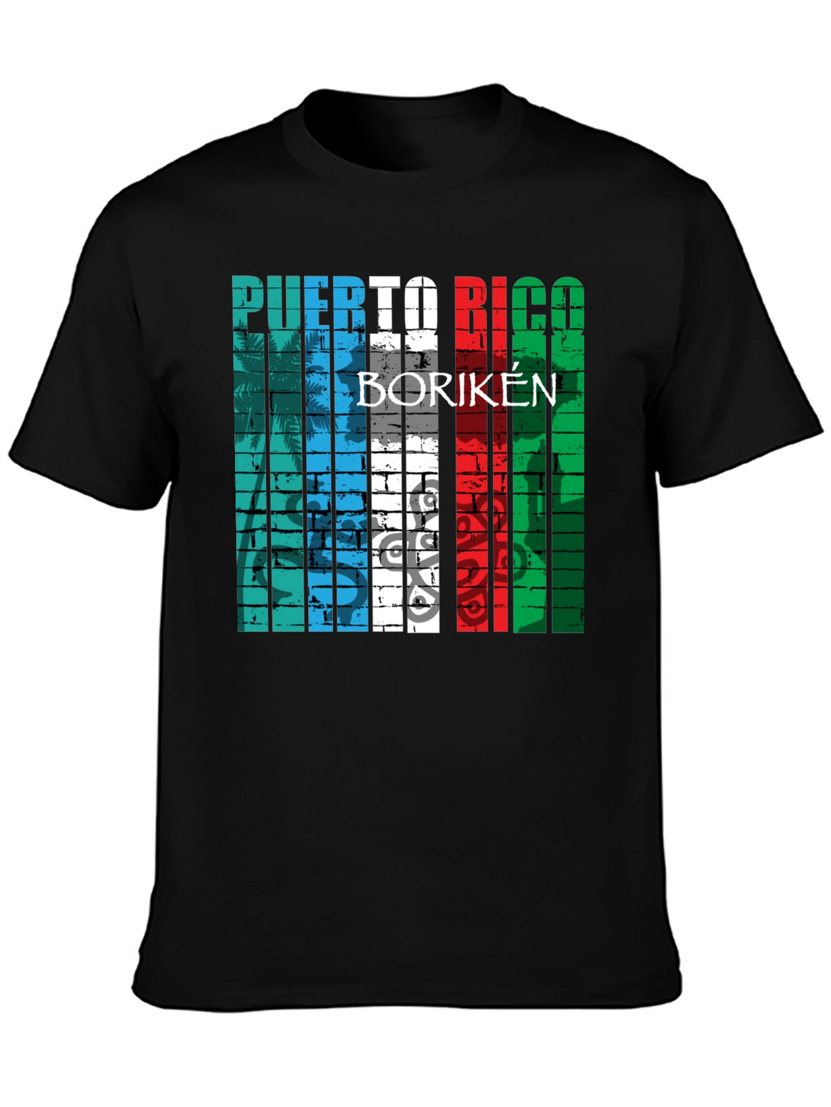 Puerto Rico Boriken Graphic T-Shirt