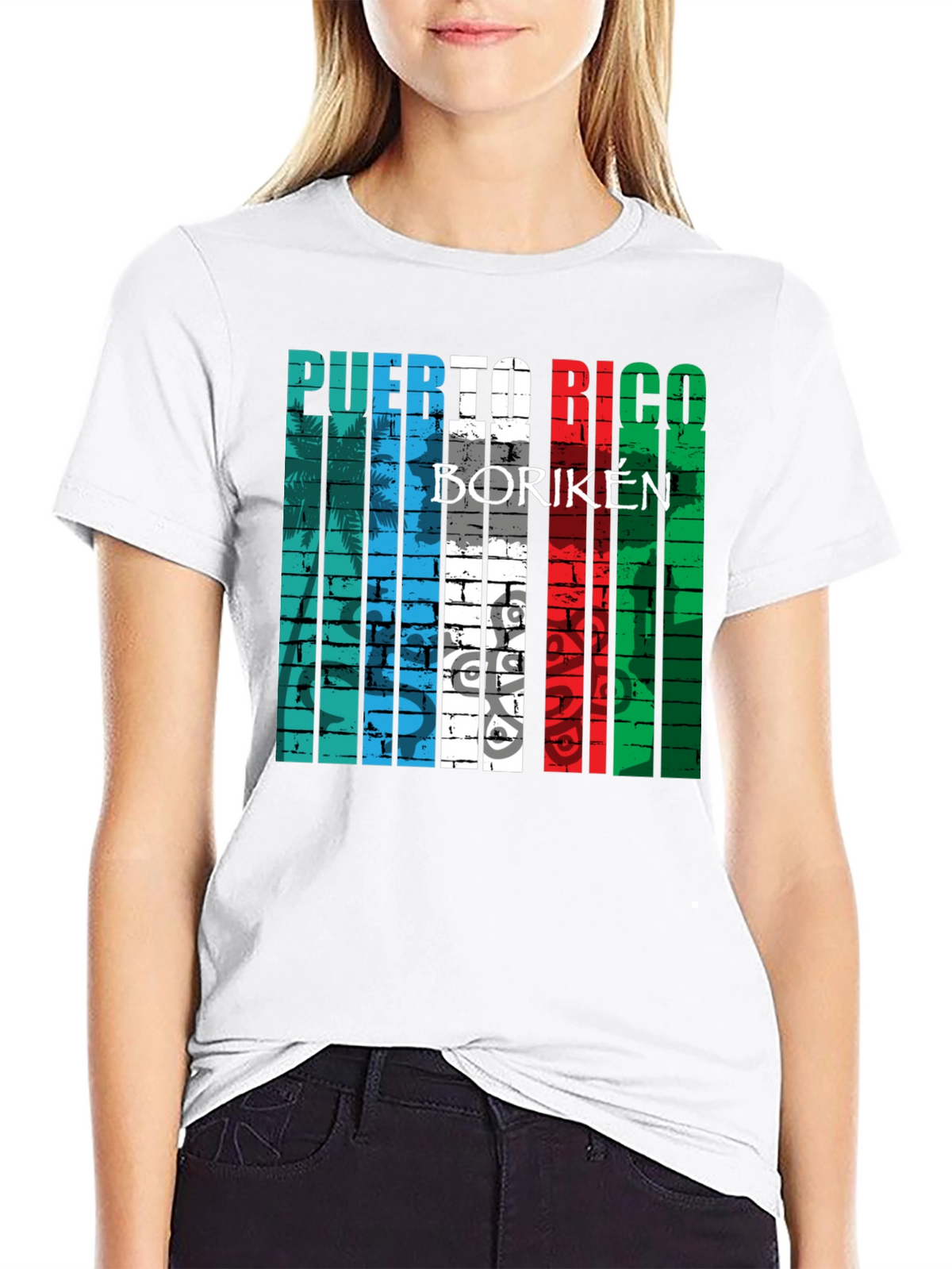 Puerto Rico Boriken Graphic T-Shirt