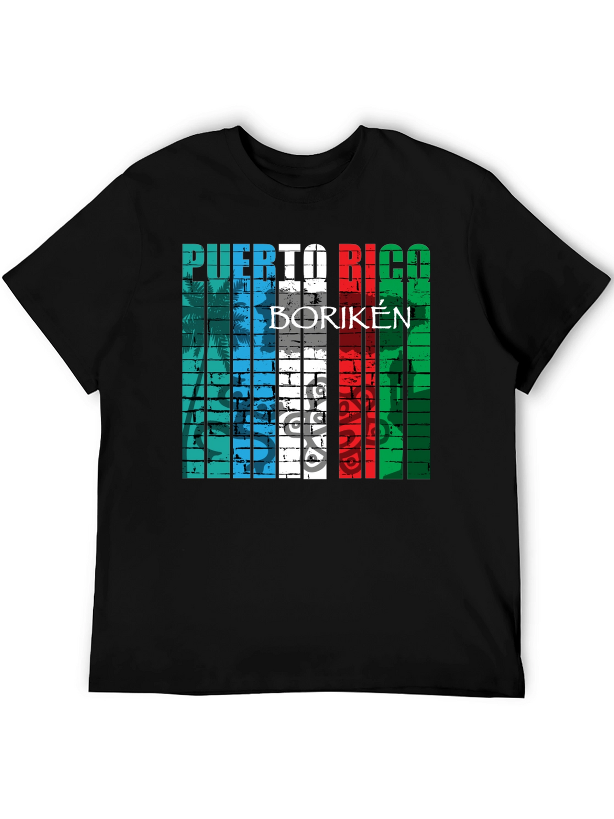 Puerto Rico Boriken Graphic T-Shirt