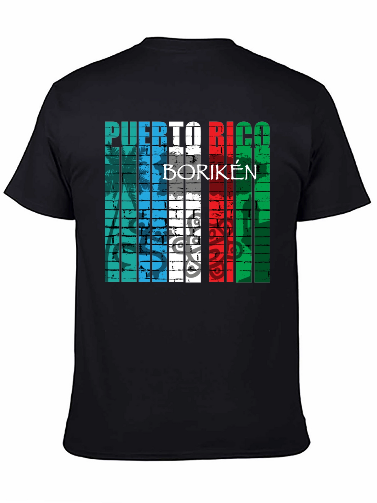 Puerto Rico Boriken Graphic T-Shirt