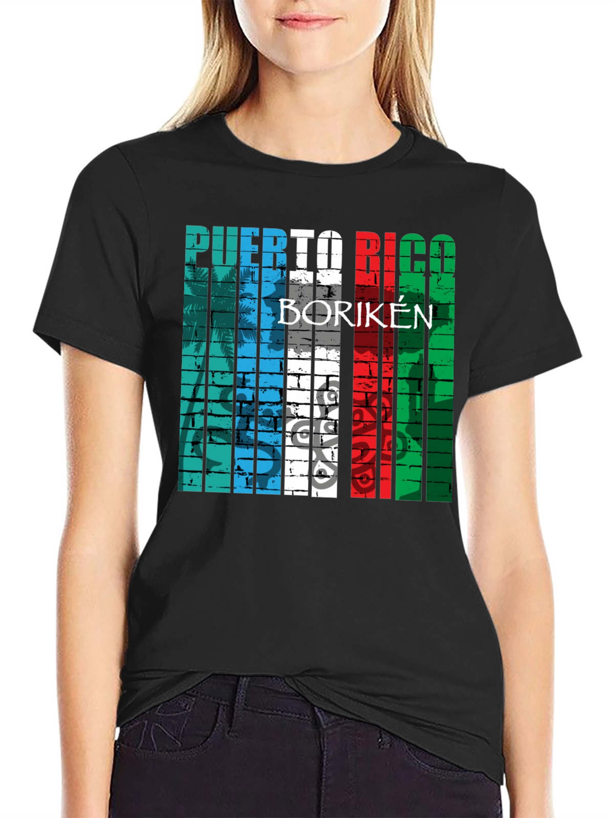 Puerto Rico Boriken Graphic T-Shirt