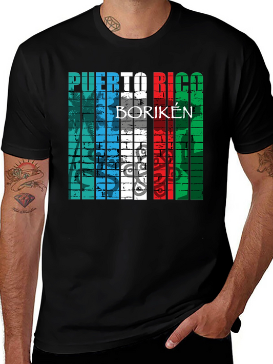 Puerto Rico Boriken Graphic T-Shirt