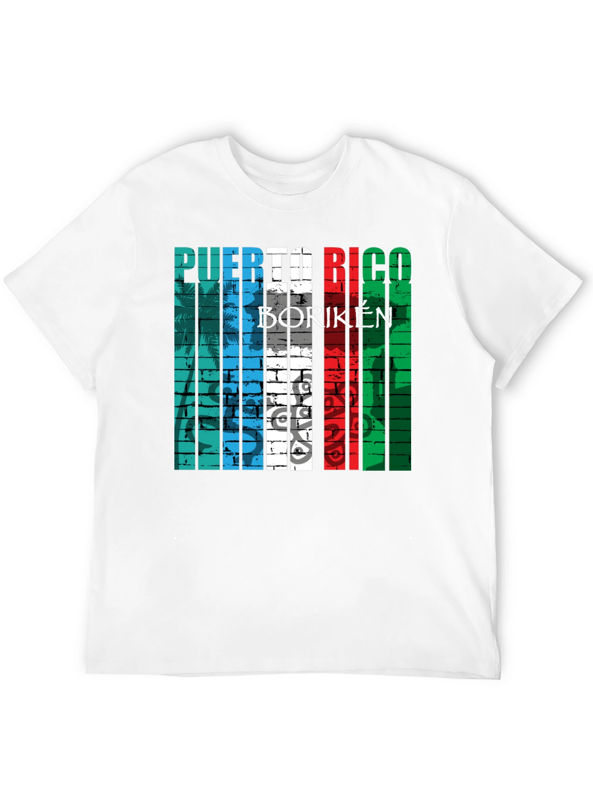Puerto Rico Boriken Graphic T-Shirt