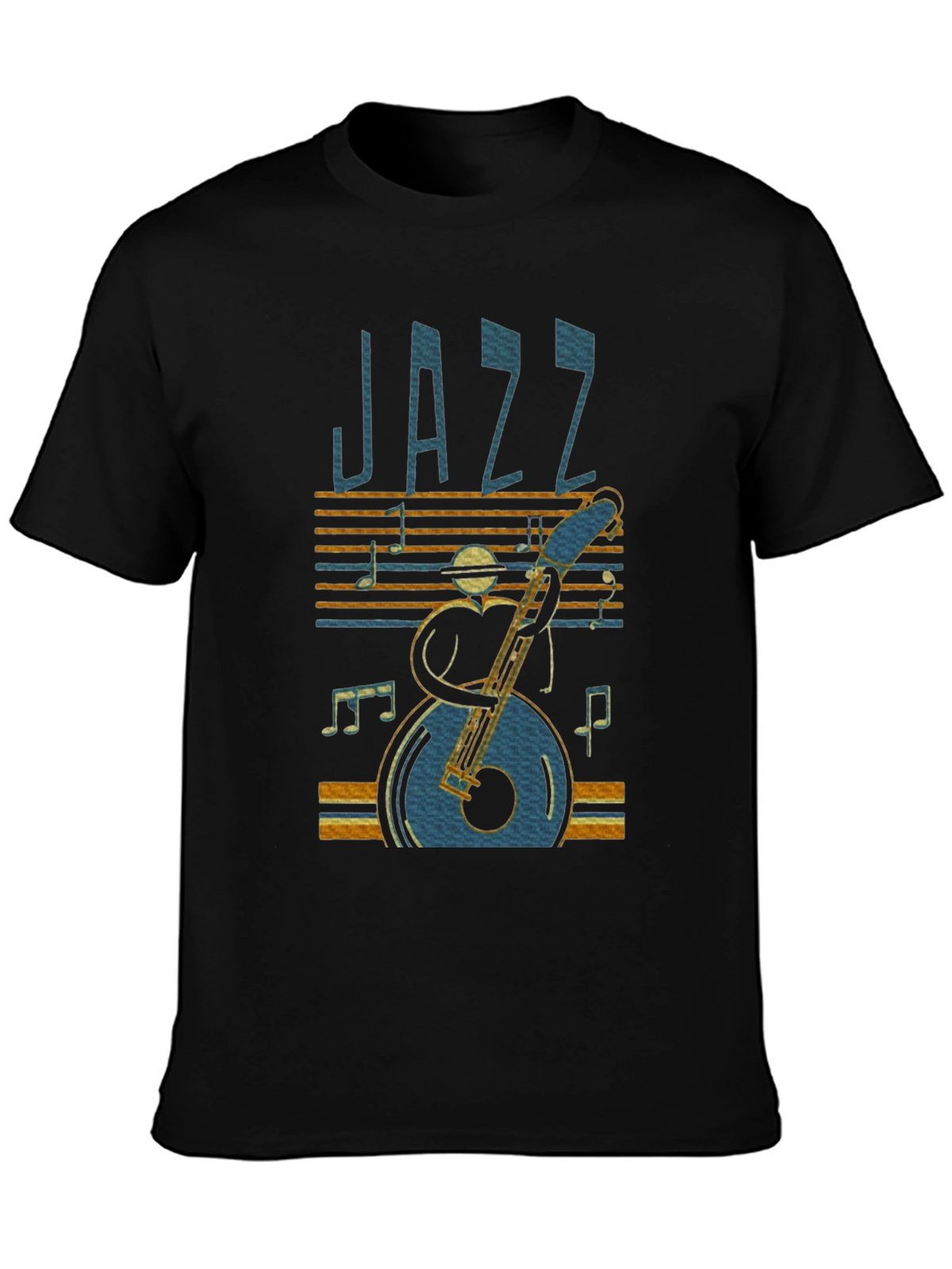 Jazz Music Graphic T-Shirt