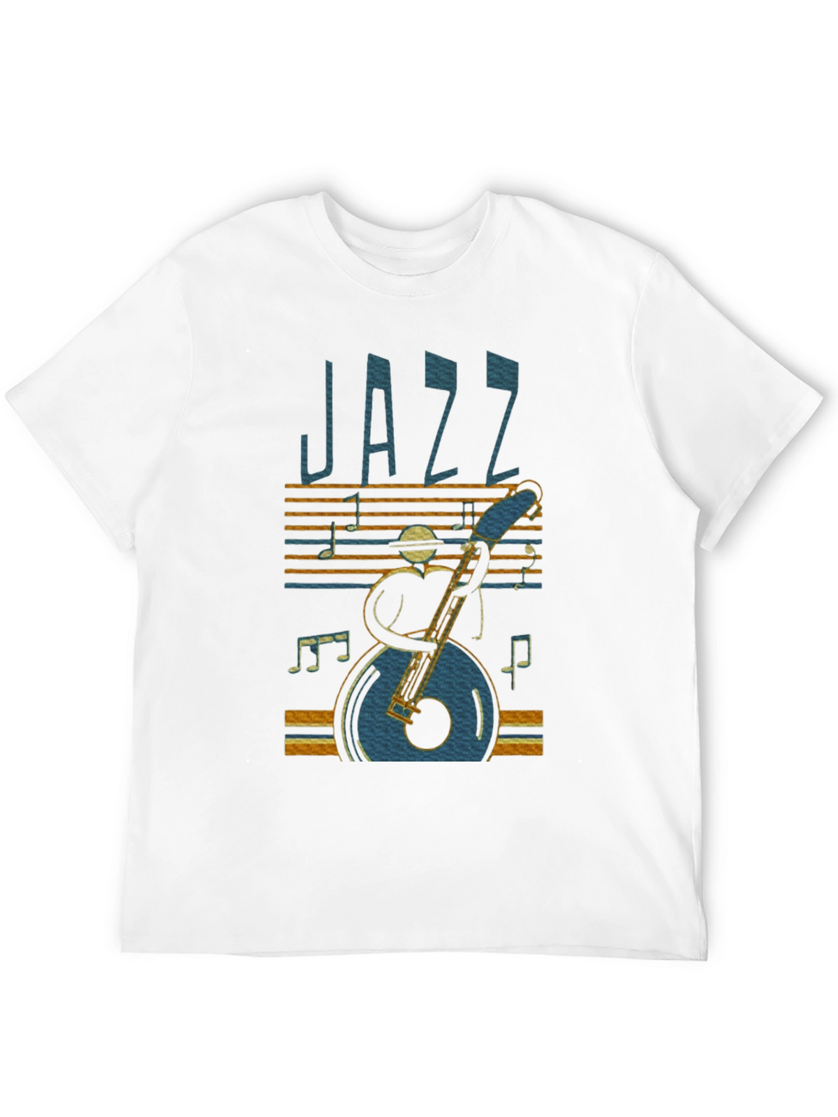 Jazz Music Graphic T-Shirt