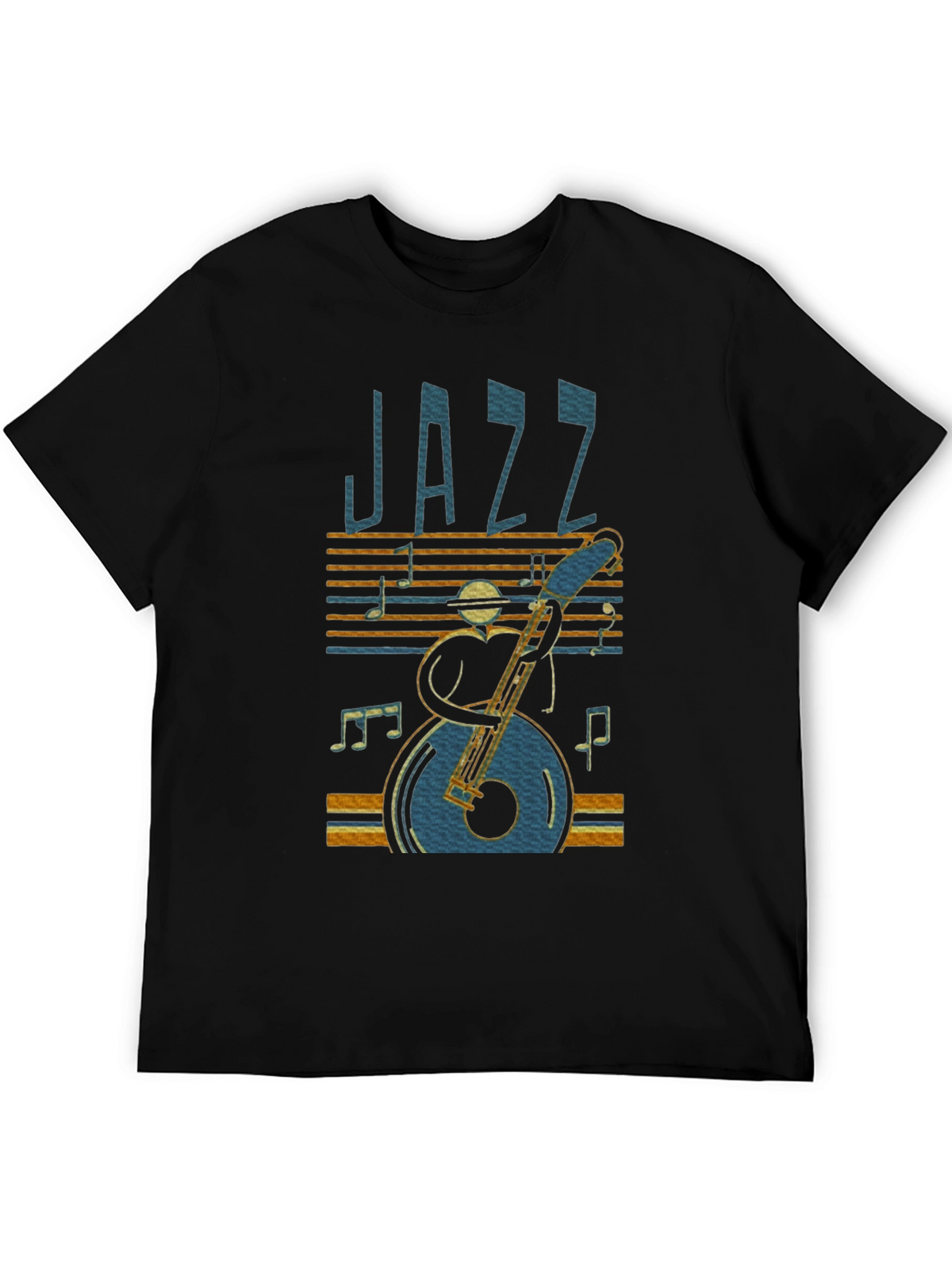Jazz Music Graphic T-Shirt