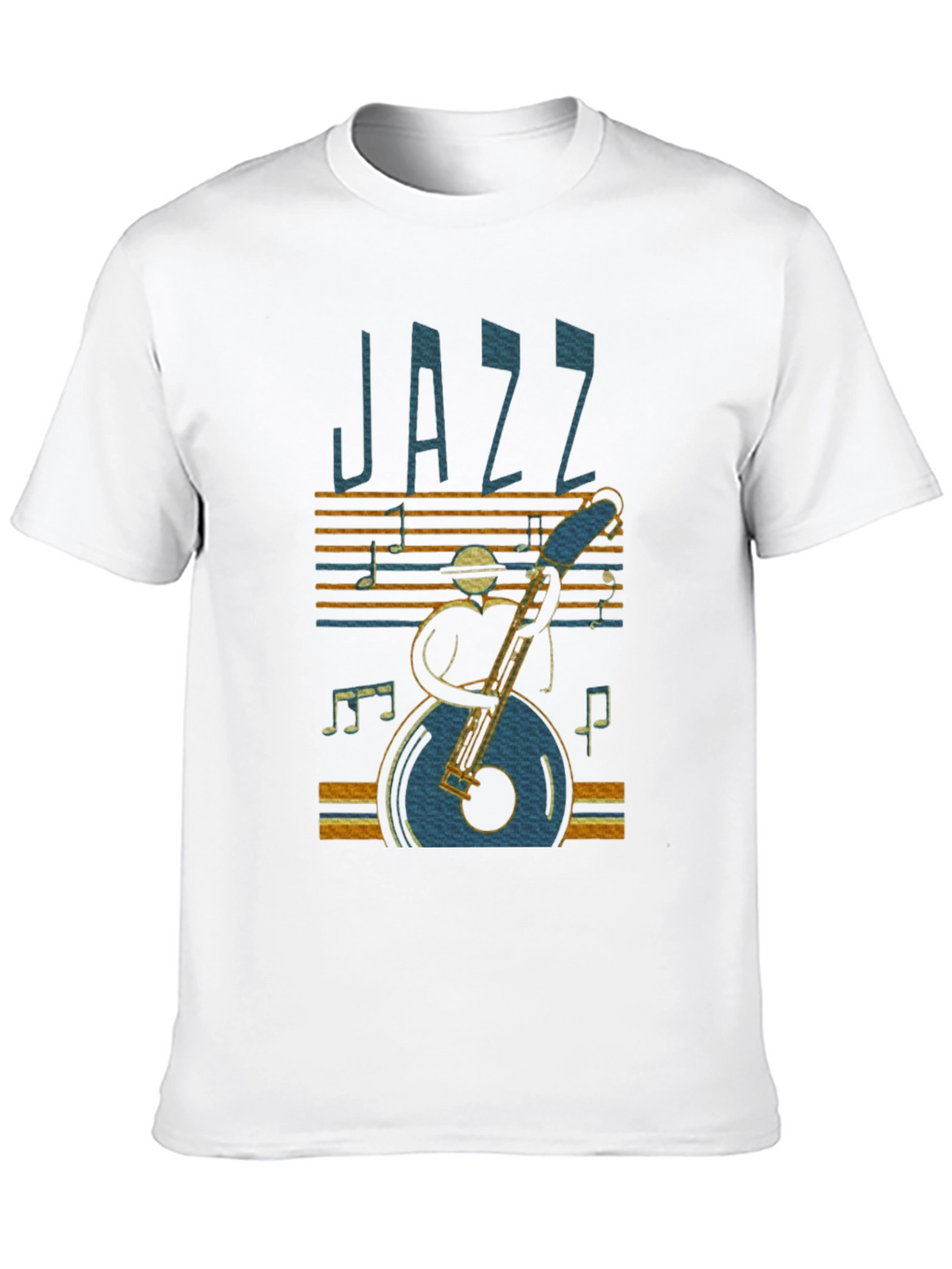 Jazz Music Graphic T-Shirt