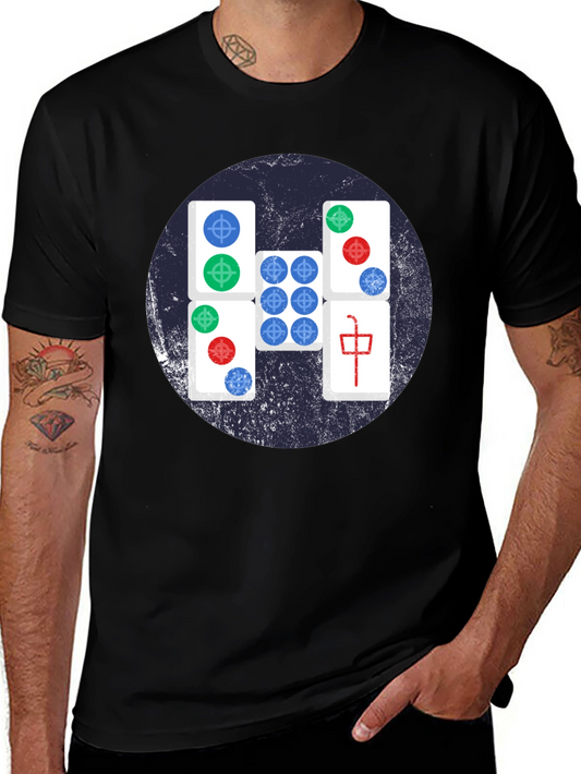 Mahjong Tile T-Shirt - Stylish and Unique Design