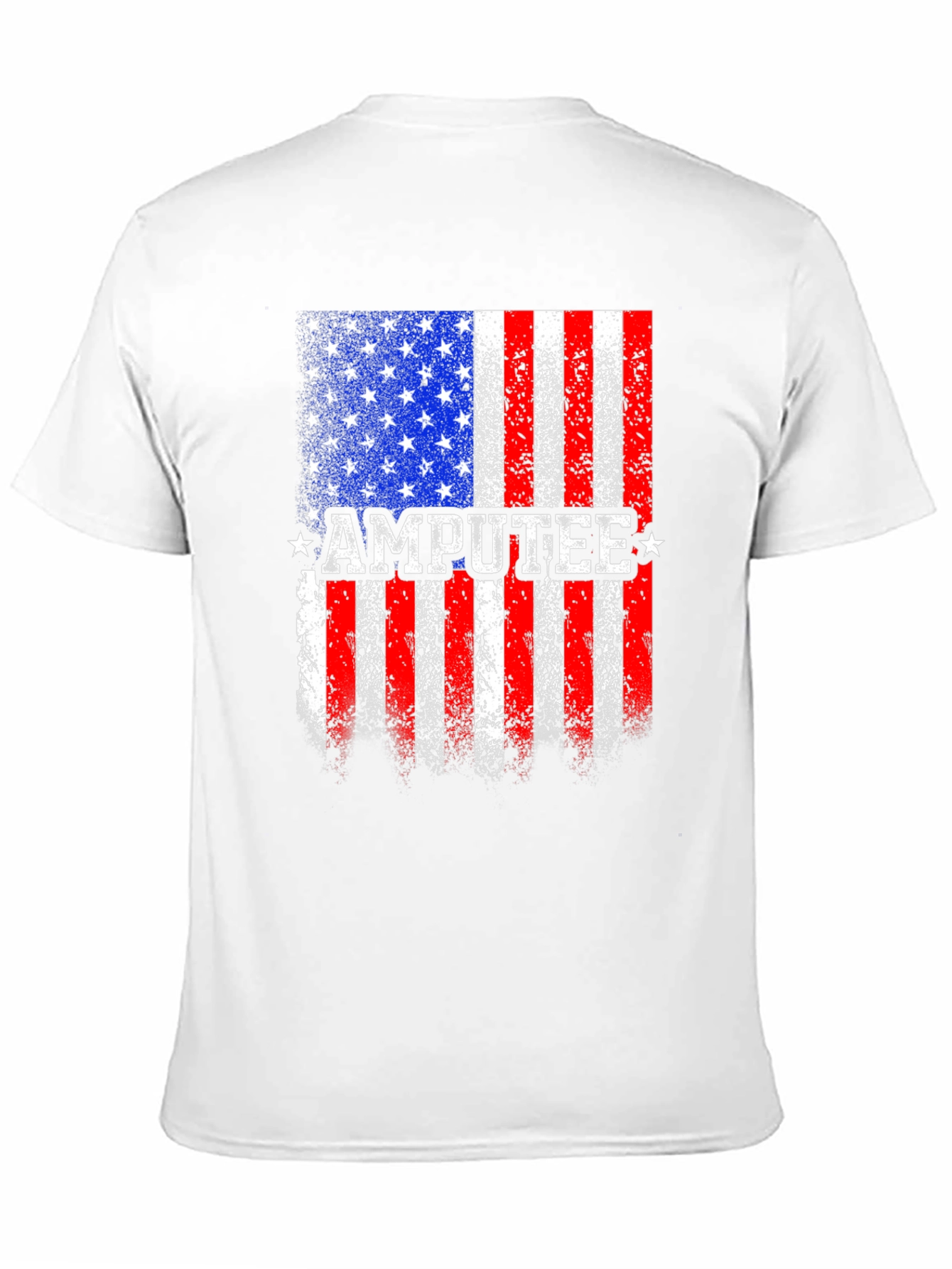 Amputee American Flag T-Shirt - Patriotic Pride Tee