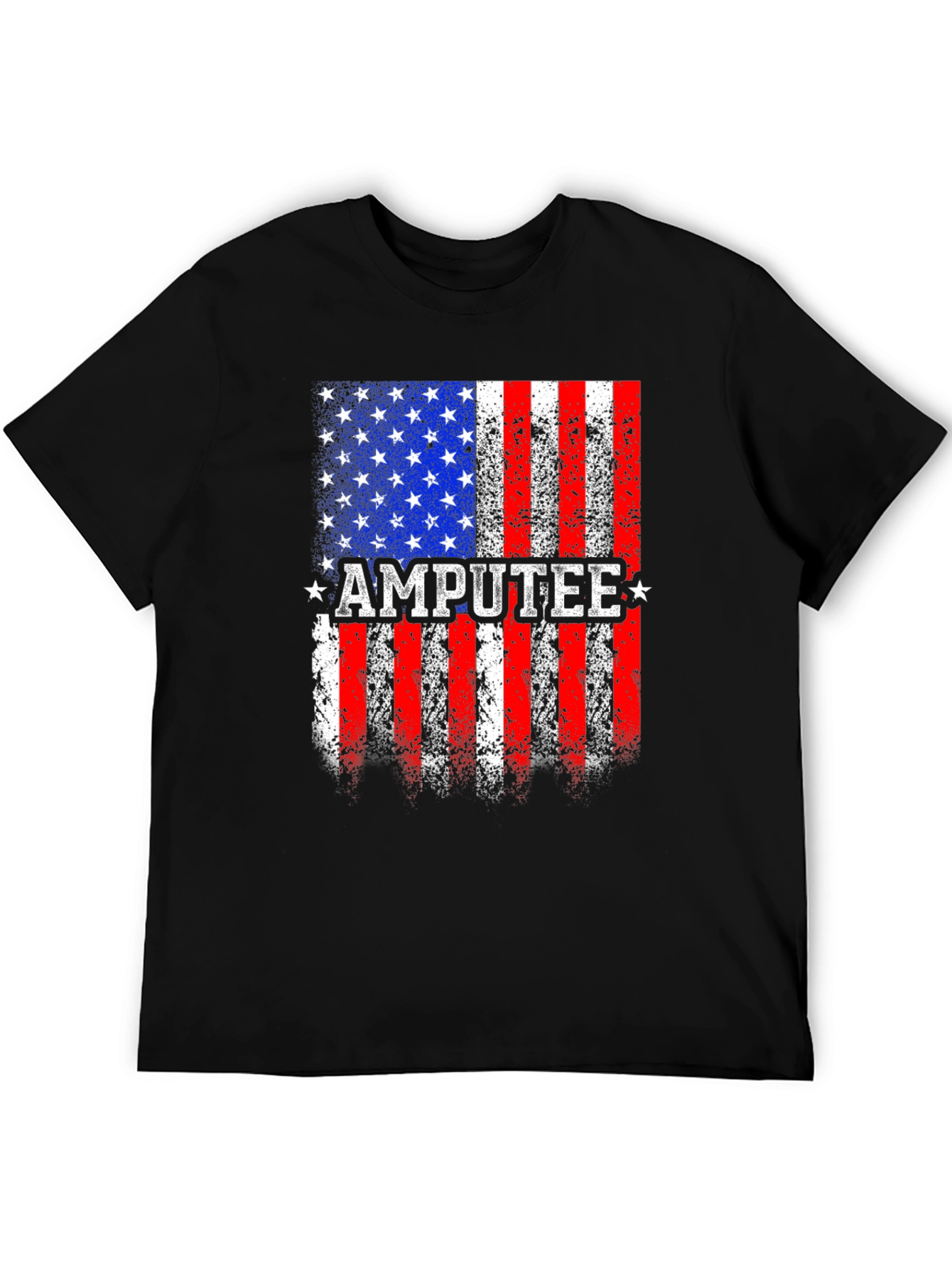Amputee American Flag T-Shirt - Patriotic Pride Tee