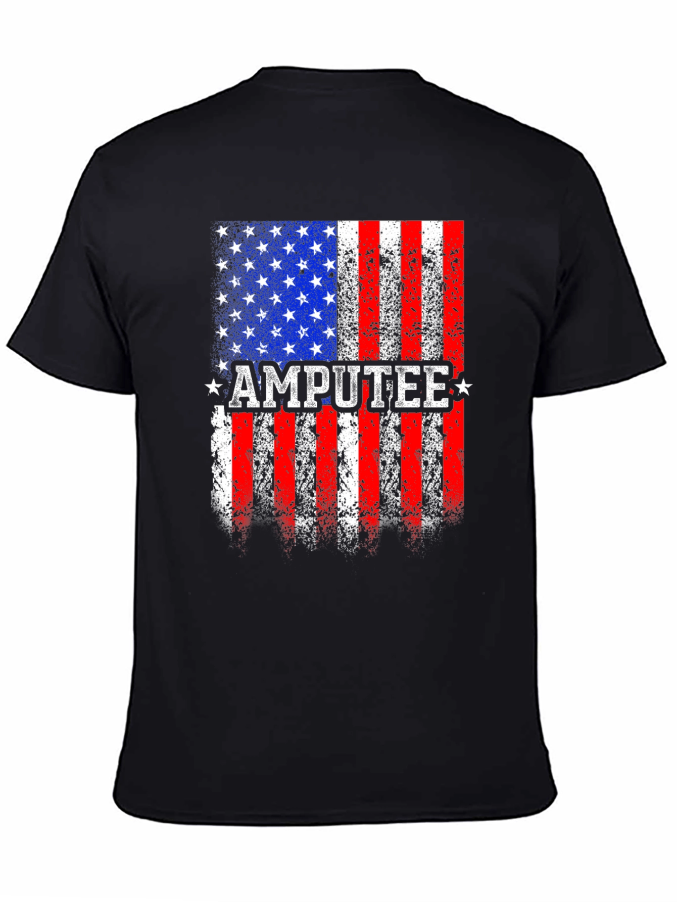 Amputee American Flag T-Shirt - Patriotic Pride Tee