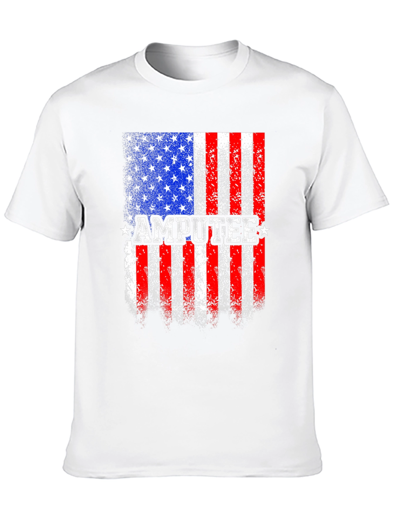 Amputee American Flag T-Shirt - Patriotic Pride Tee