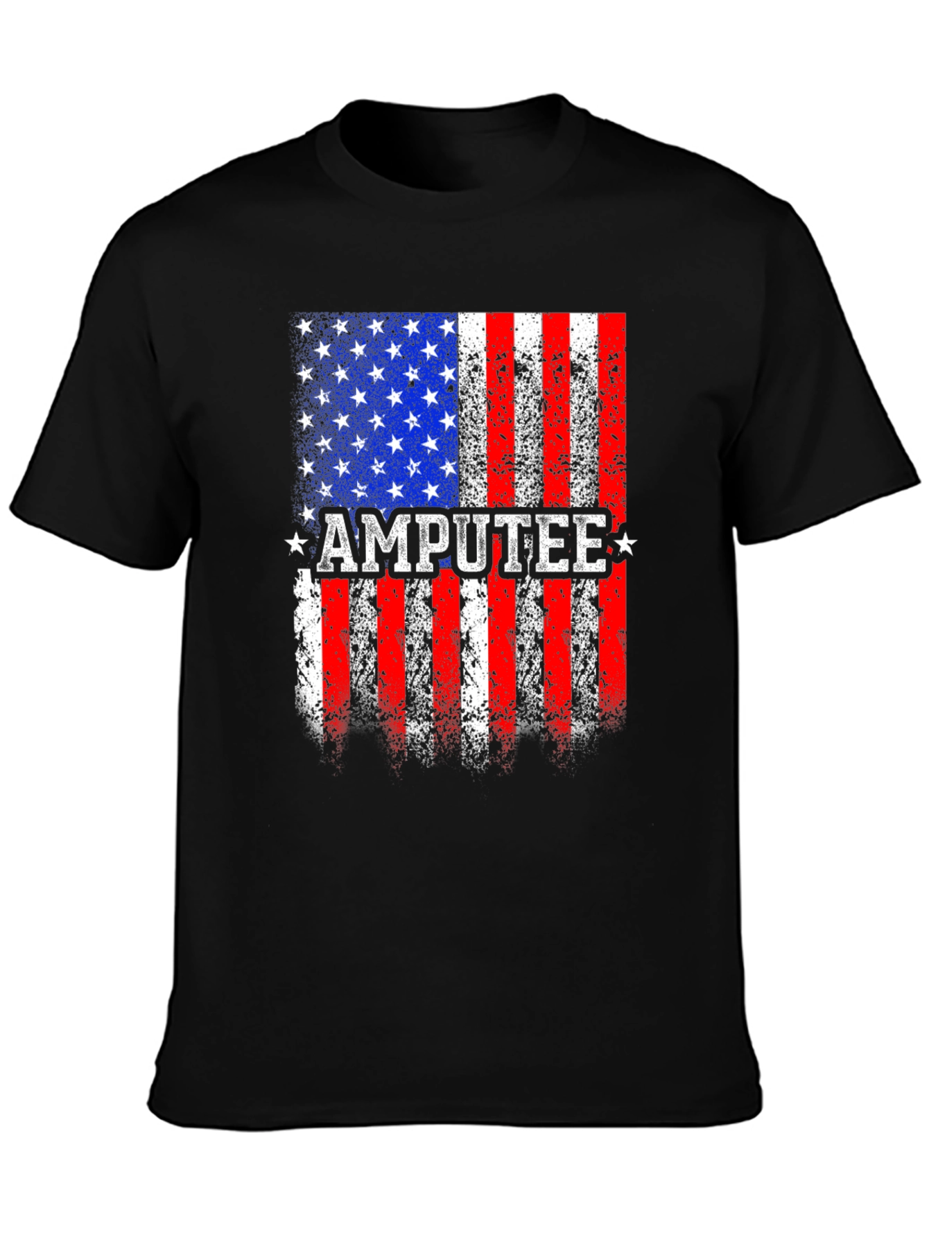 Amputee American Flag T-Shirt - Patriotic Pride Tee