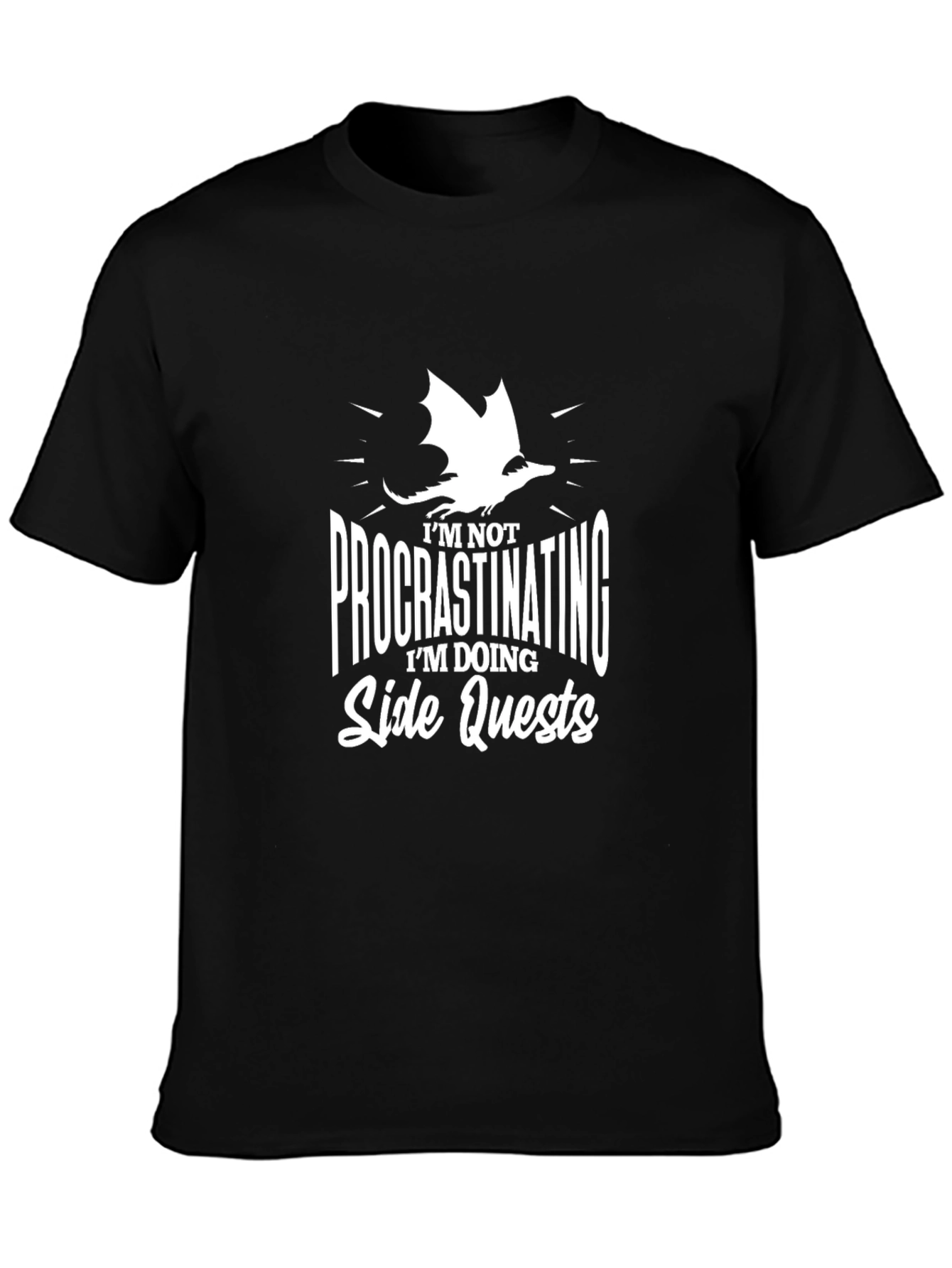 Im Not Procrastinating Dragon T-Shirt