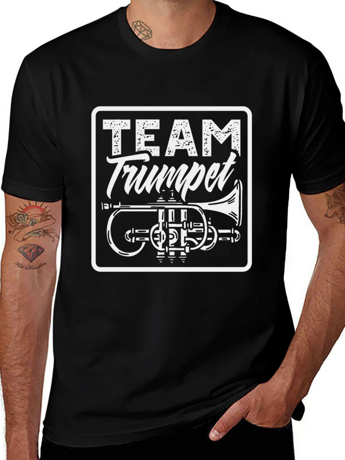 Team Trumpet T-Shirt - Band Music Tee
