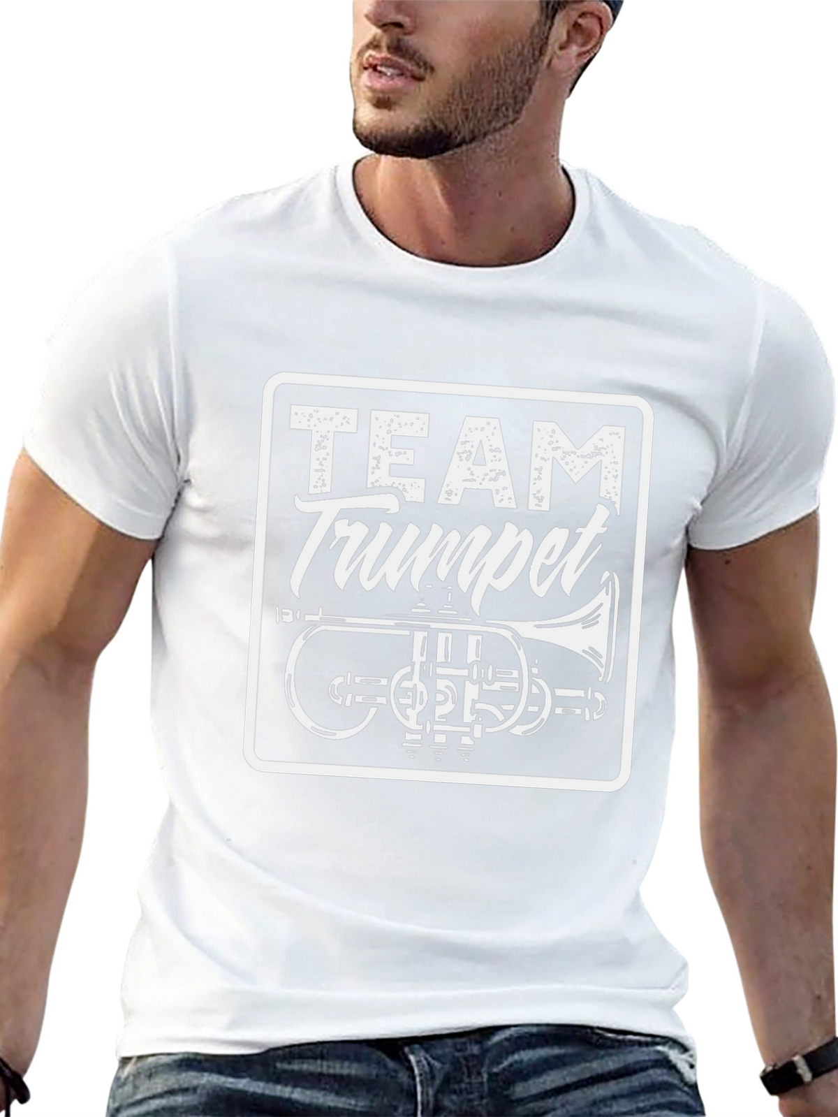 Team Trumpet T-Shirt - Band Music Tee