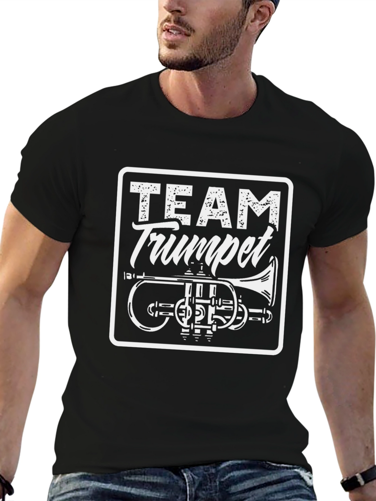 Team Trumpet T-Shirt - Band Music Tee