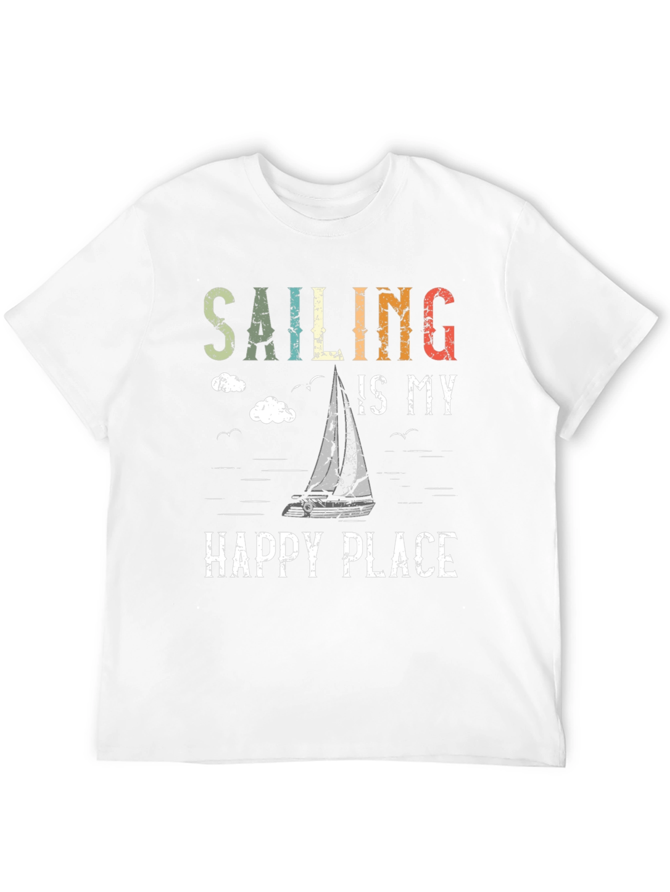 Sailing is My Happy Place Graphic Tee