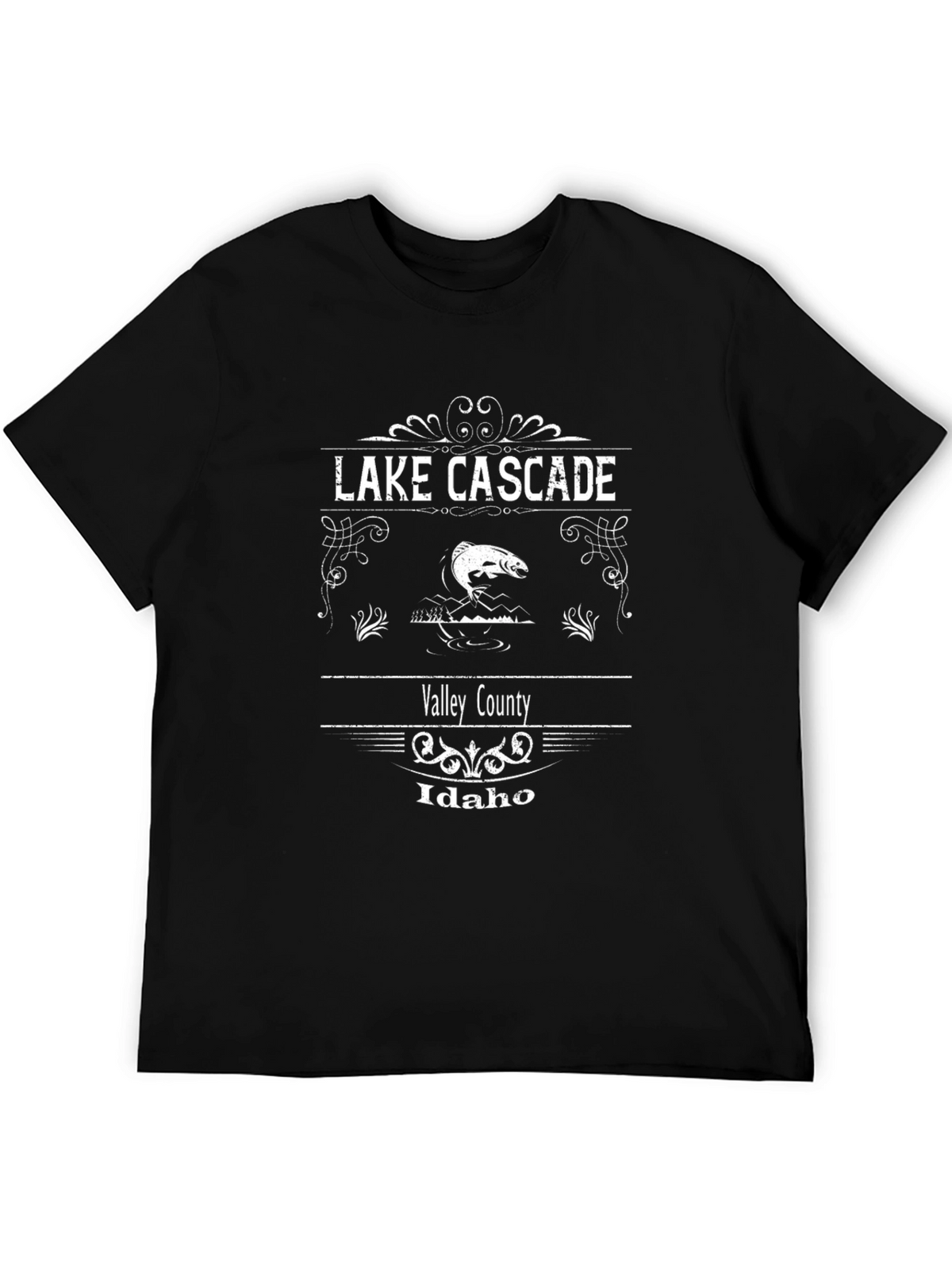 Lake Cascade Idaho Fishing T-Shirt