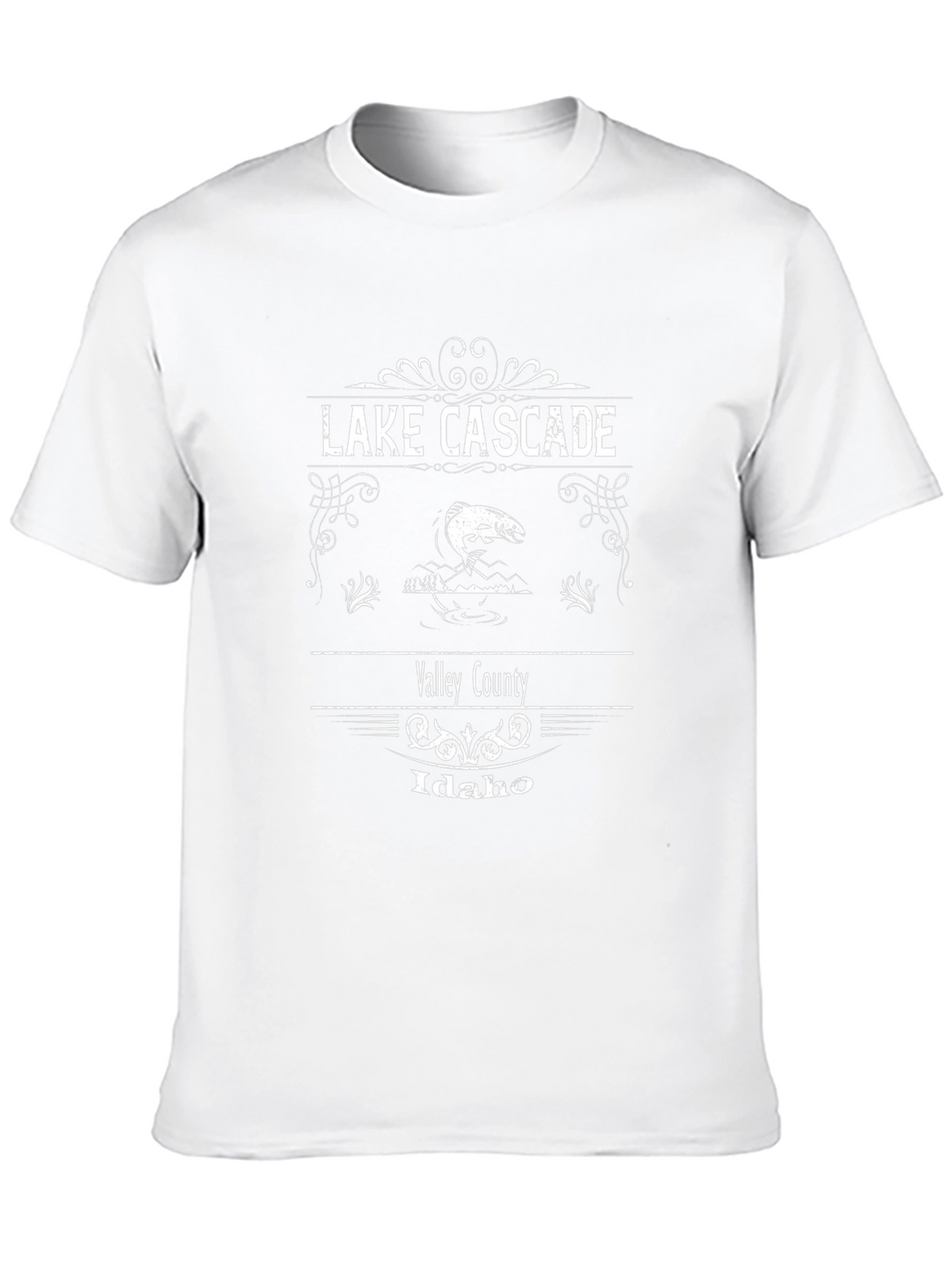 Lake Cascade Idaho Fishing T-Shirt