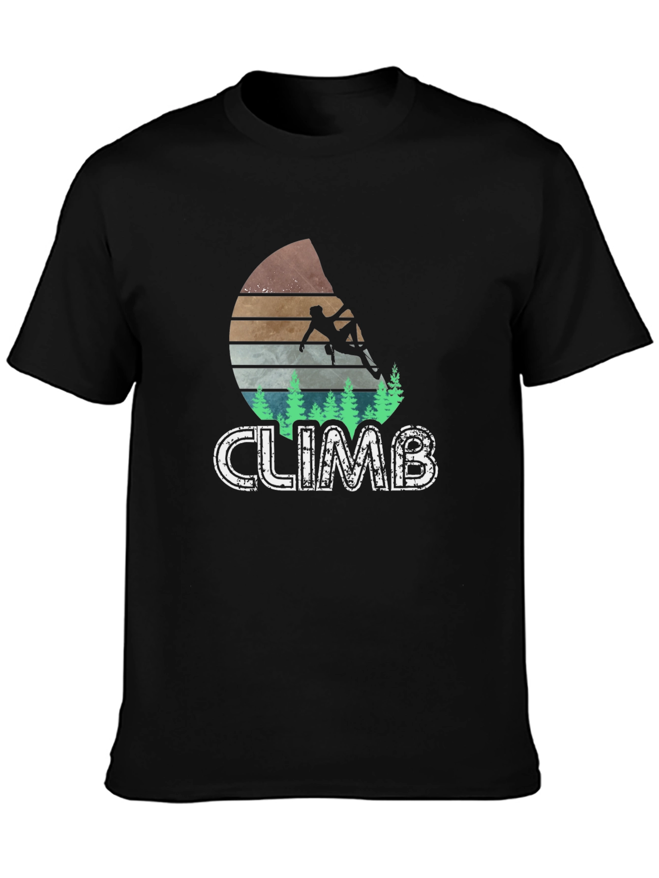 Climb T-Shirt Rock Climbing Adventure Tee