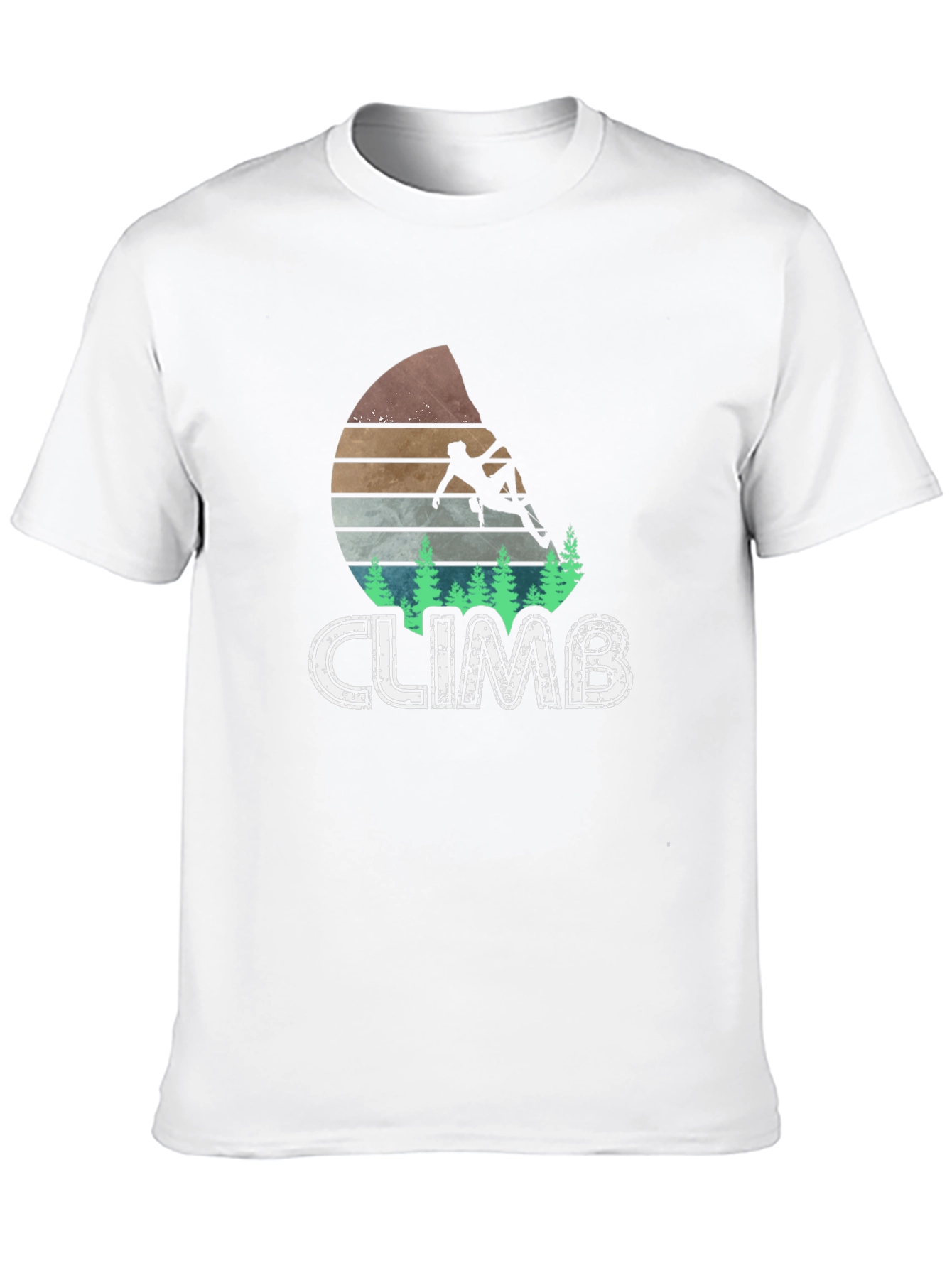 Climb T-Shirt Rock Climbing Adventure Tee