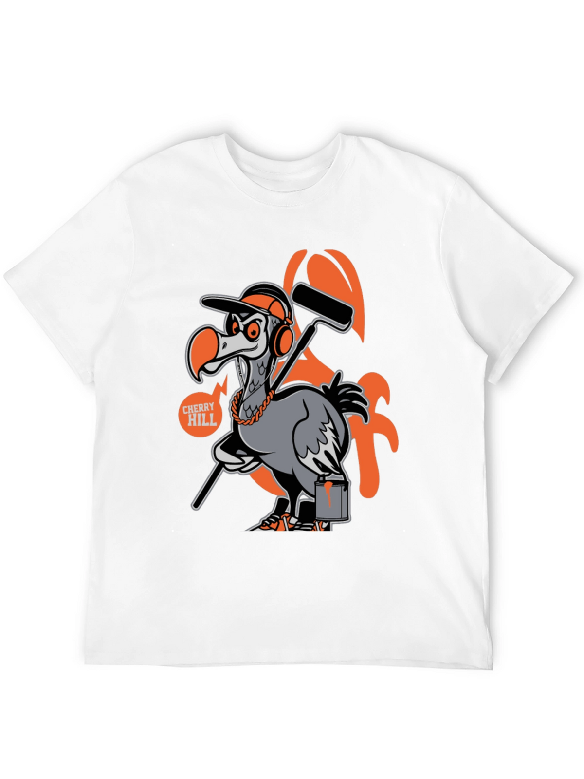 Cherry Hill Dodo Painter T-Shirt - Unique Graphic Tee