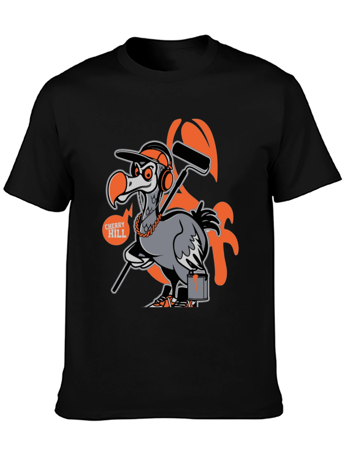 Cherry Hill Dodo Painter T-Shirt - Unique Graphic Tee