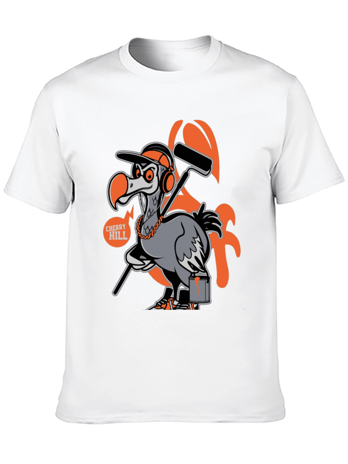 Cherry Hill Dodo Painter T-Shirt - Unique Graphic Tee