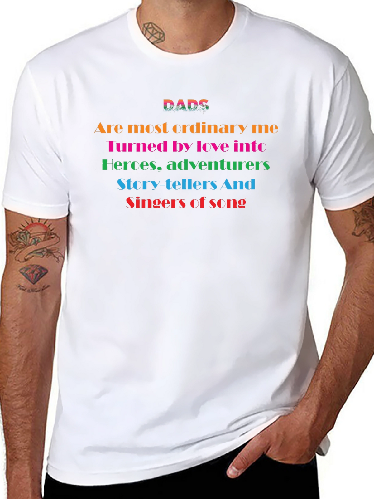 DADS Colorful T-Shirt