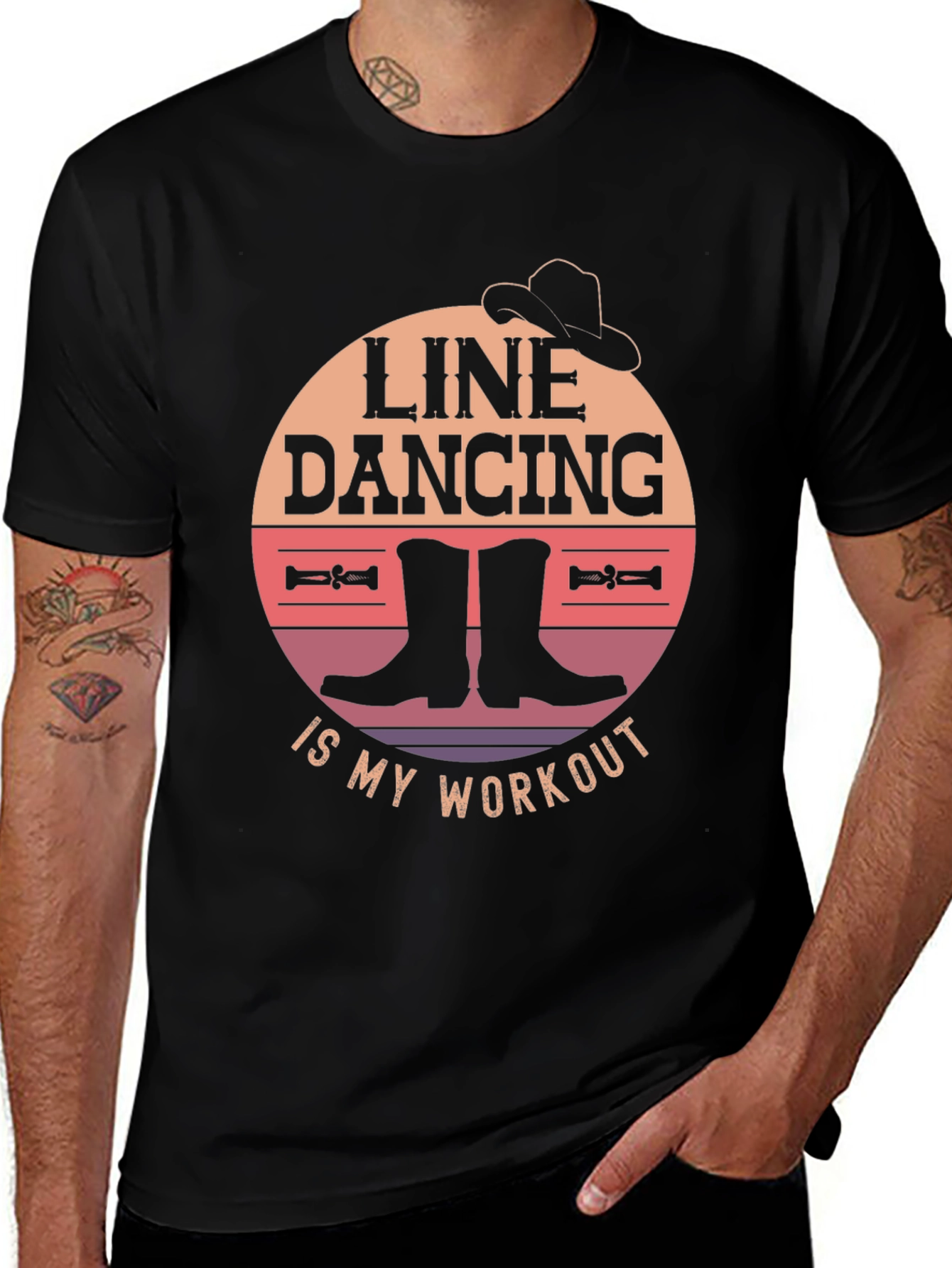 Line Dancing Workout T-Shirt