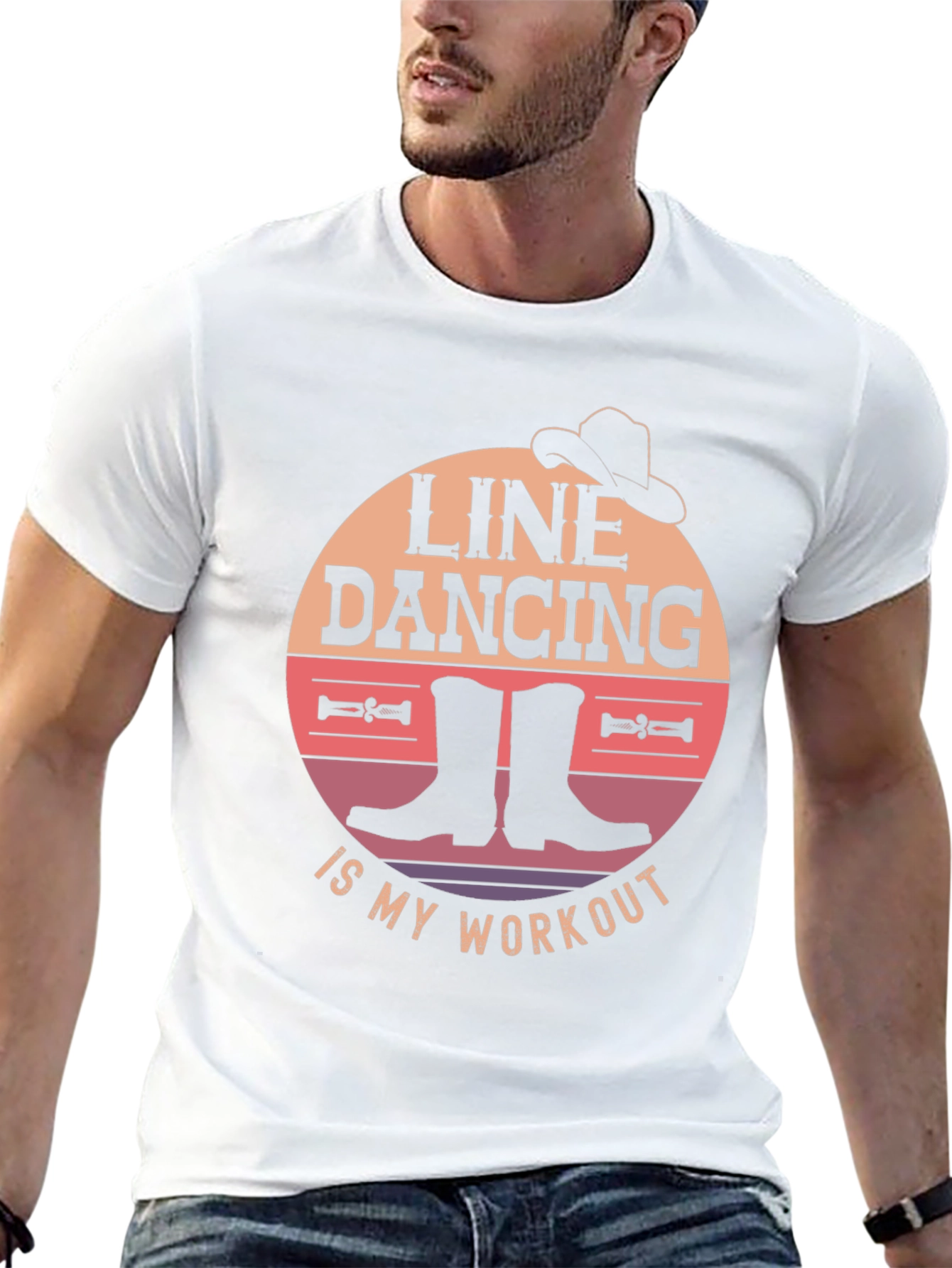 Line Dancing Workout T-Shirt