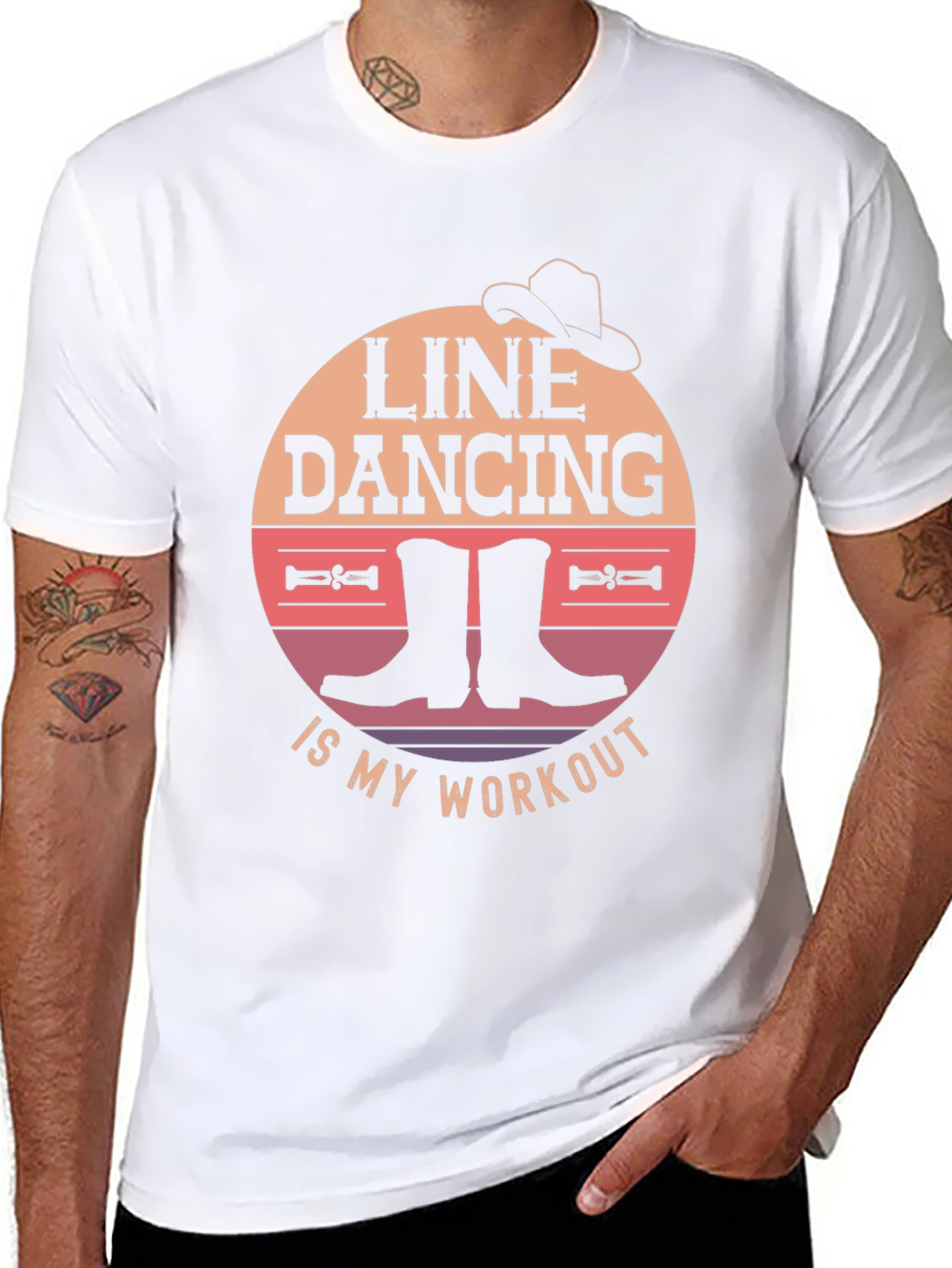 Line Dancing Workout T-Shirt