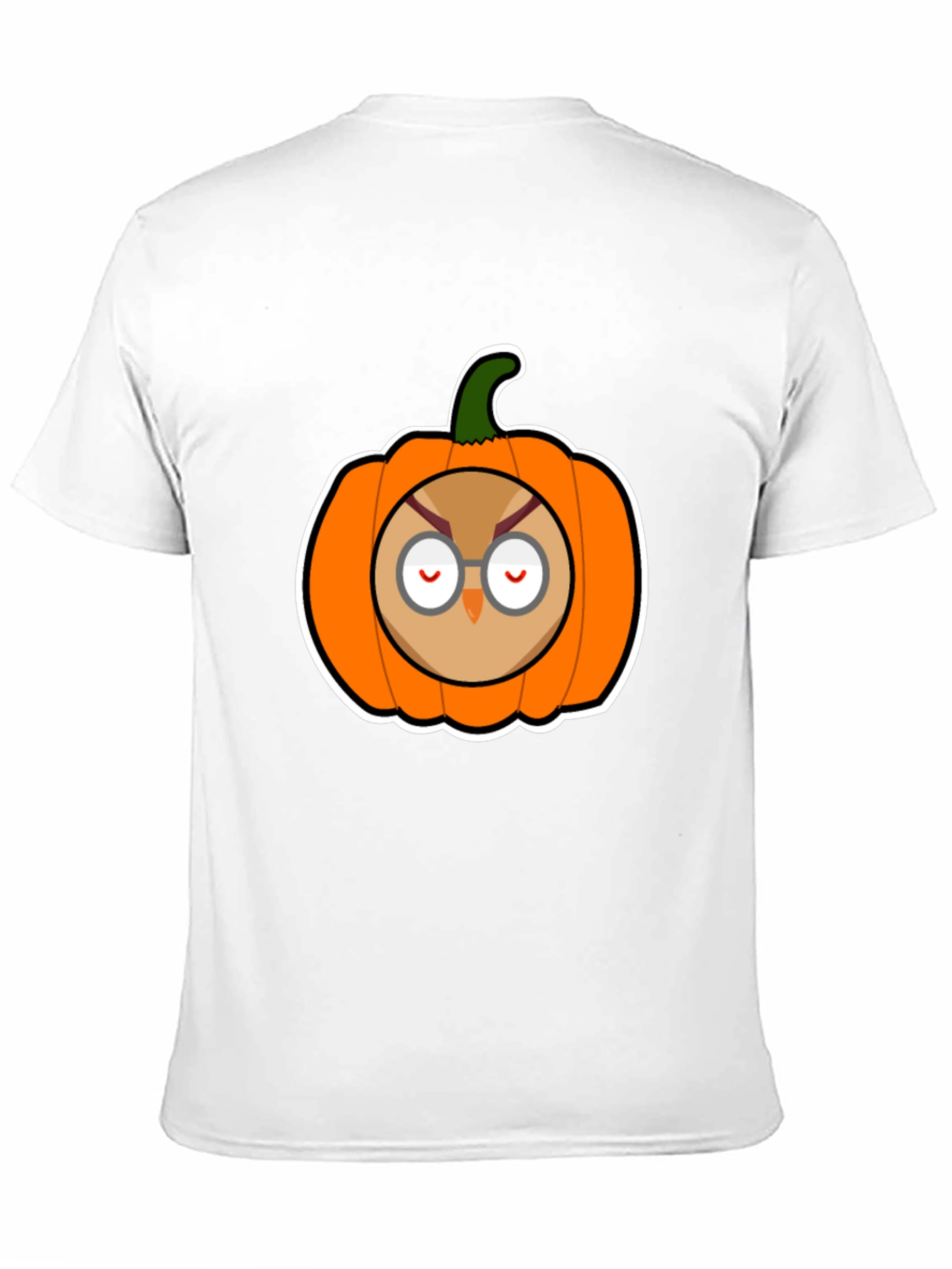 Owl Pumpkin Graphic Tee - Halloween Ready!