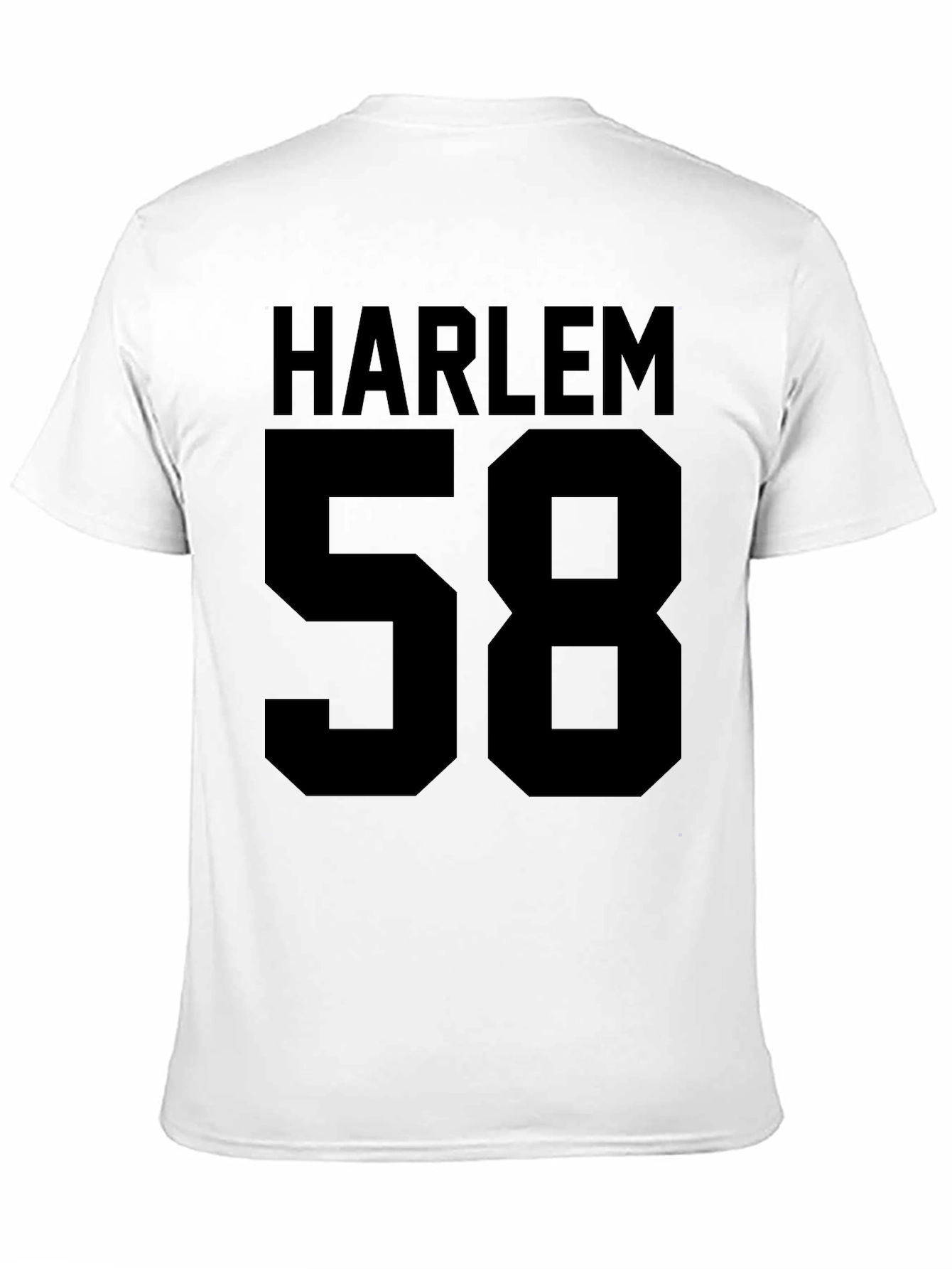 Harlem 58 Black Graphic T-Shirt