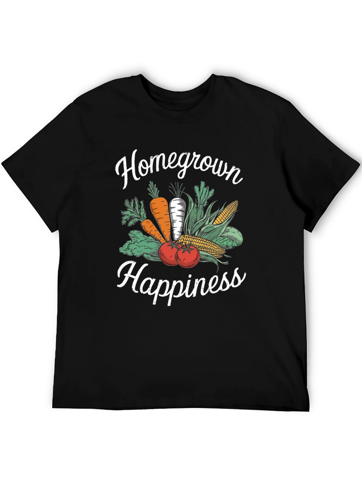 Homegrown Happiness Black T-Shirt
