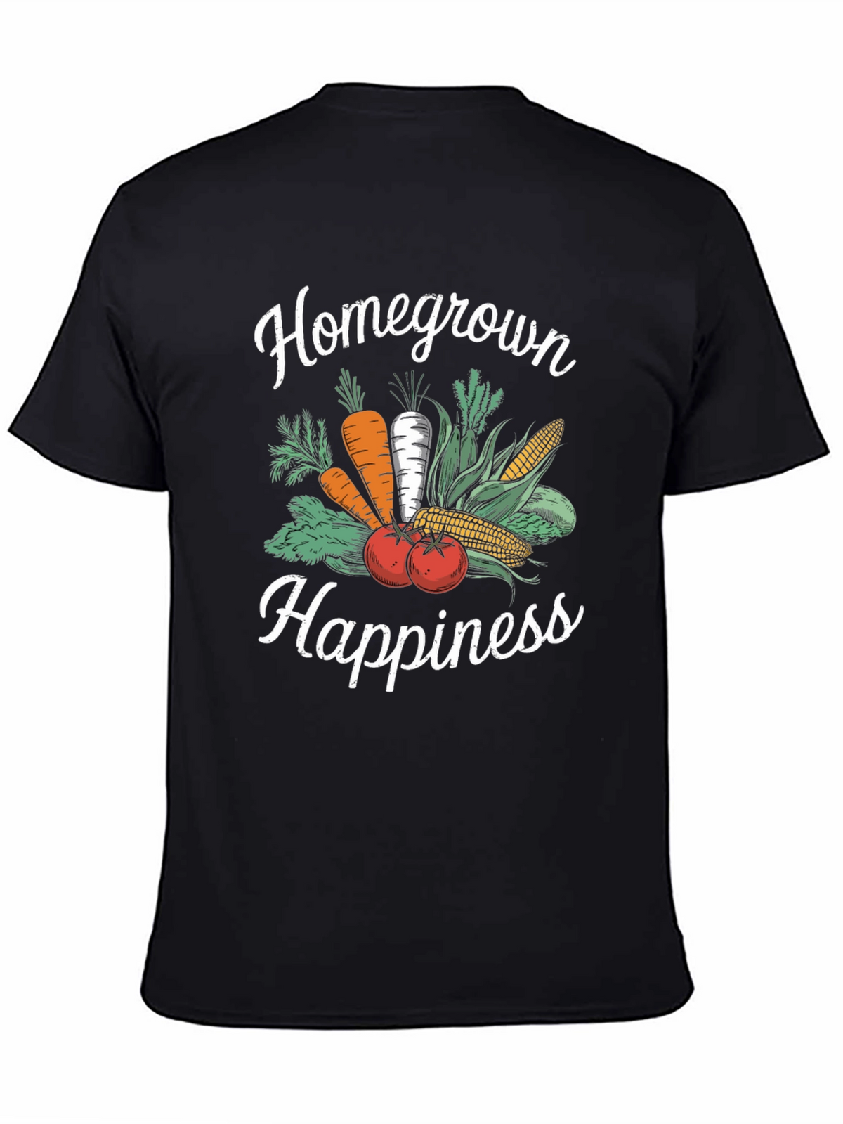 Homegrown Happiness Black T-Shirt