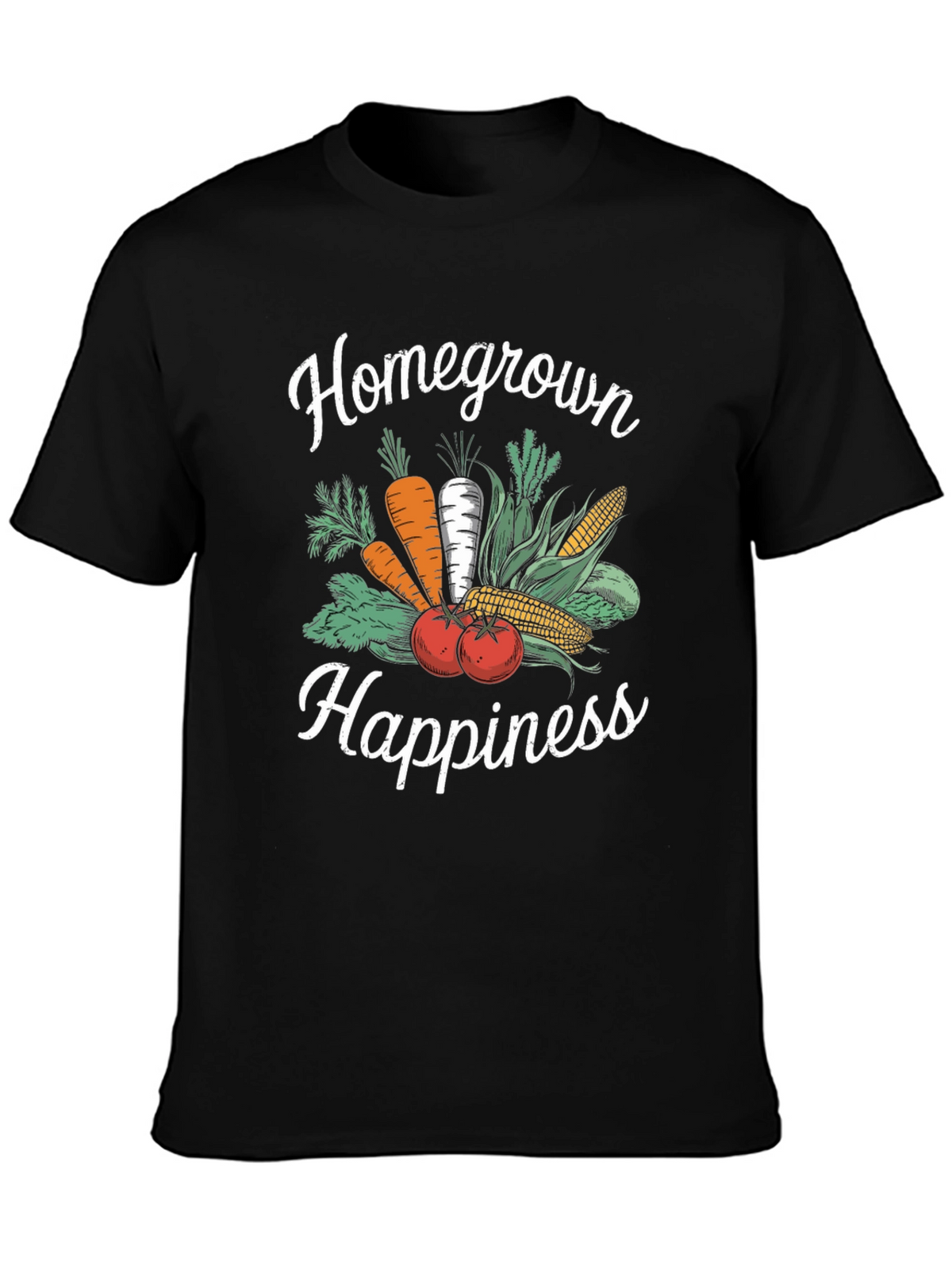 Homegrown Happiness Black T-Shirt