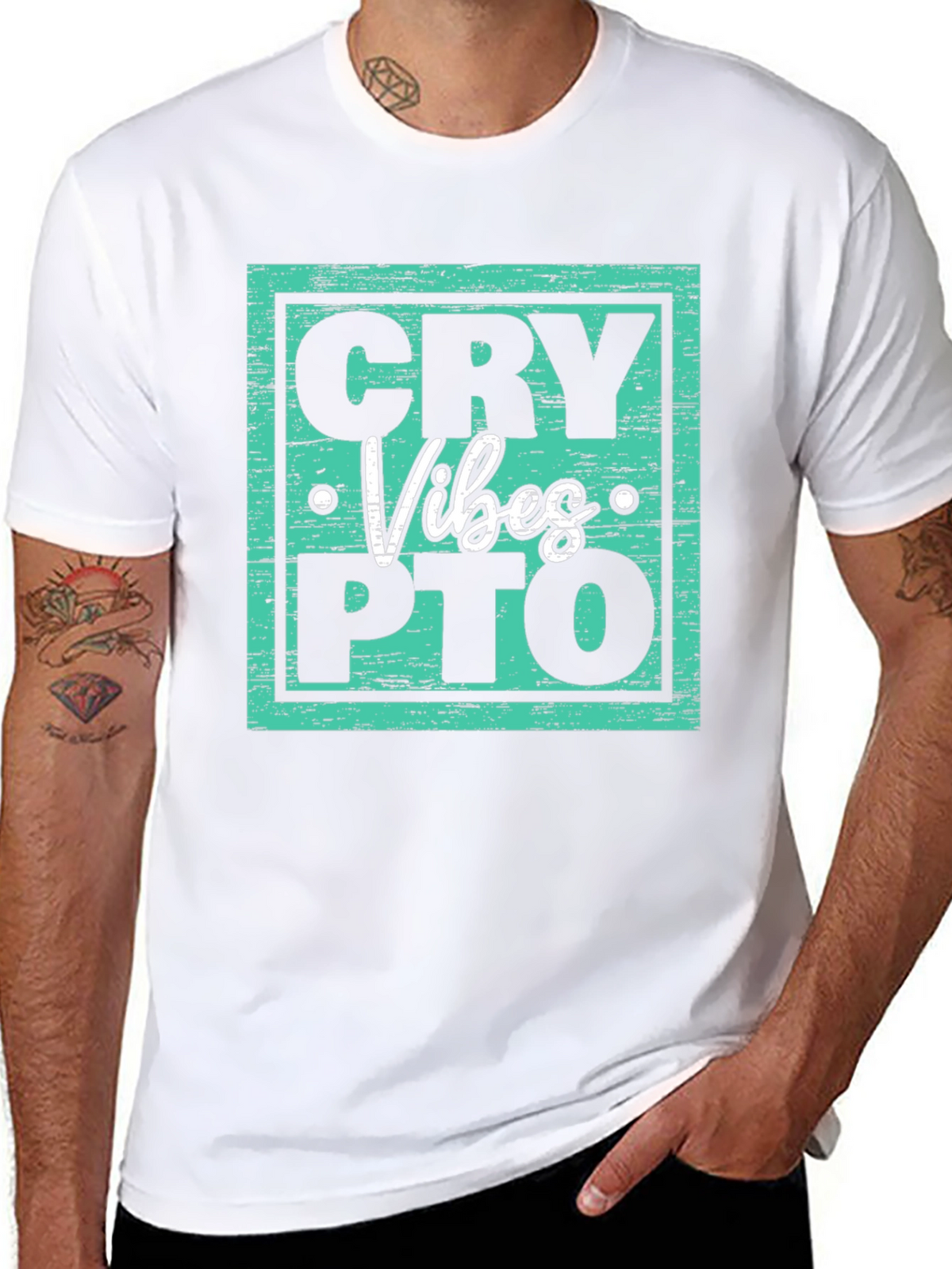 Crypto Vibes Graphic Tee